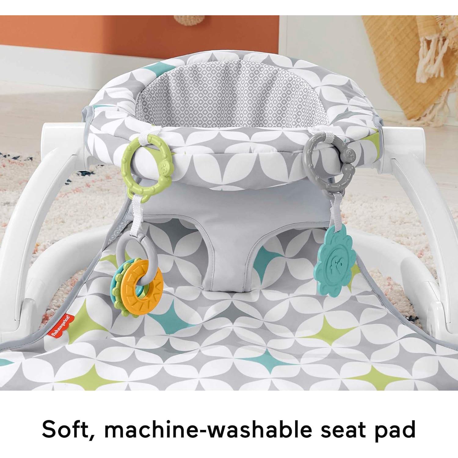Silla de Piso Portátil Fisher-Price Sit-Me-Up 11.3 kg