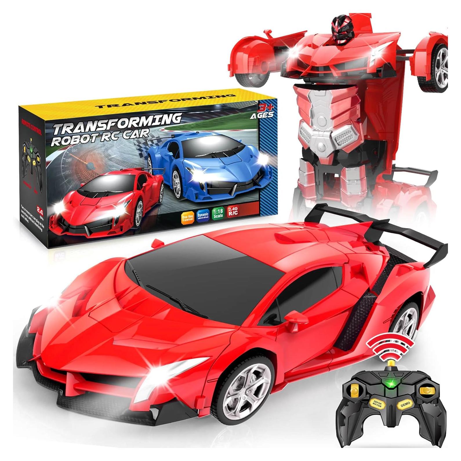 Coche RC Transformador Dolanus 278 - 360° y Control 2.4GHz