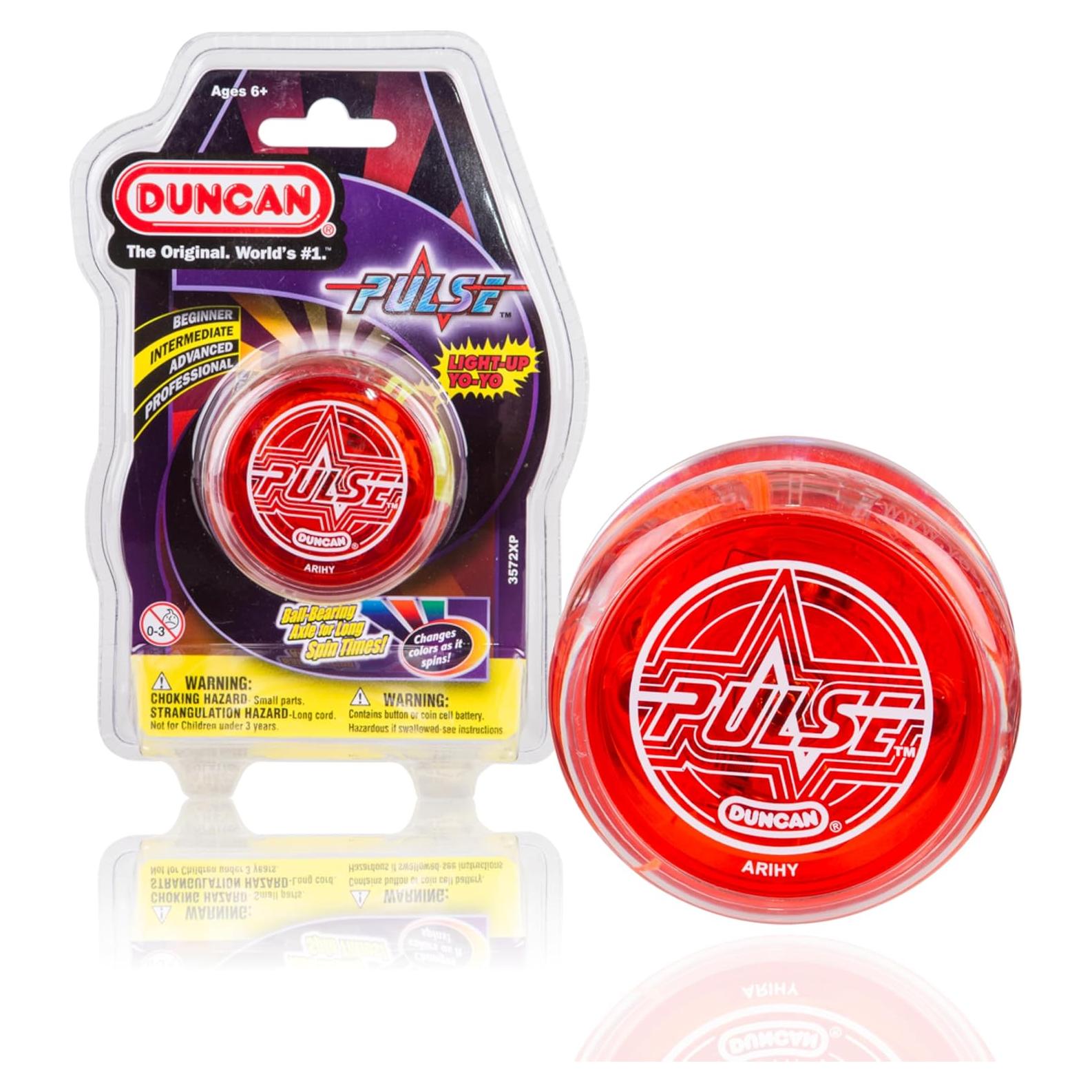 Yo-Yo Duncan Pulse LED Intermedio Rojo 55.6g 5.74cm