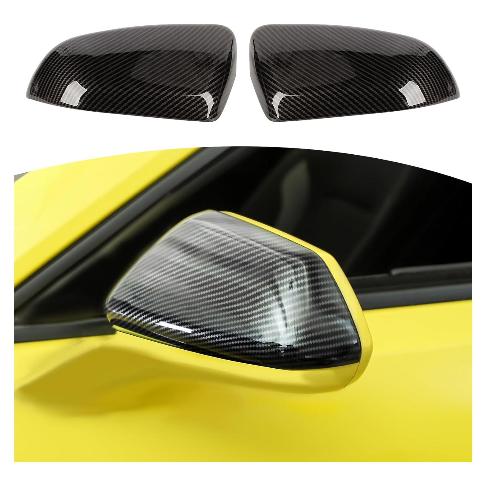 Cubierta de Espejo Lateral RT-TCZ para Camaro 2016-2024 Fibra Carbono