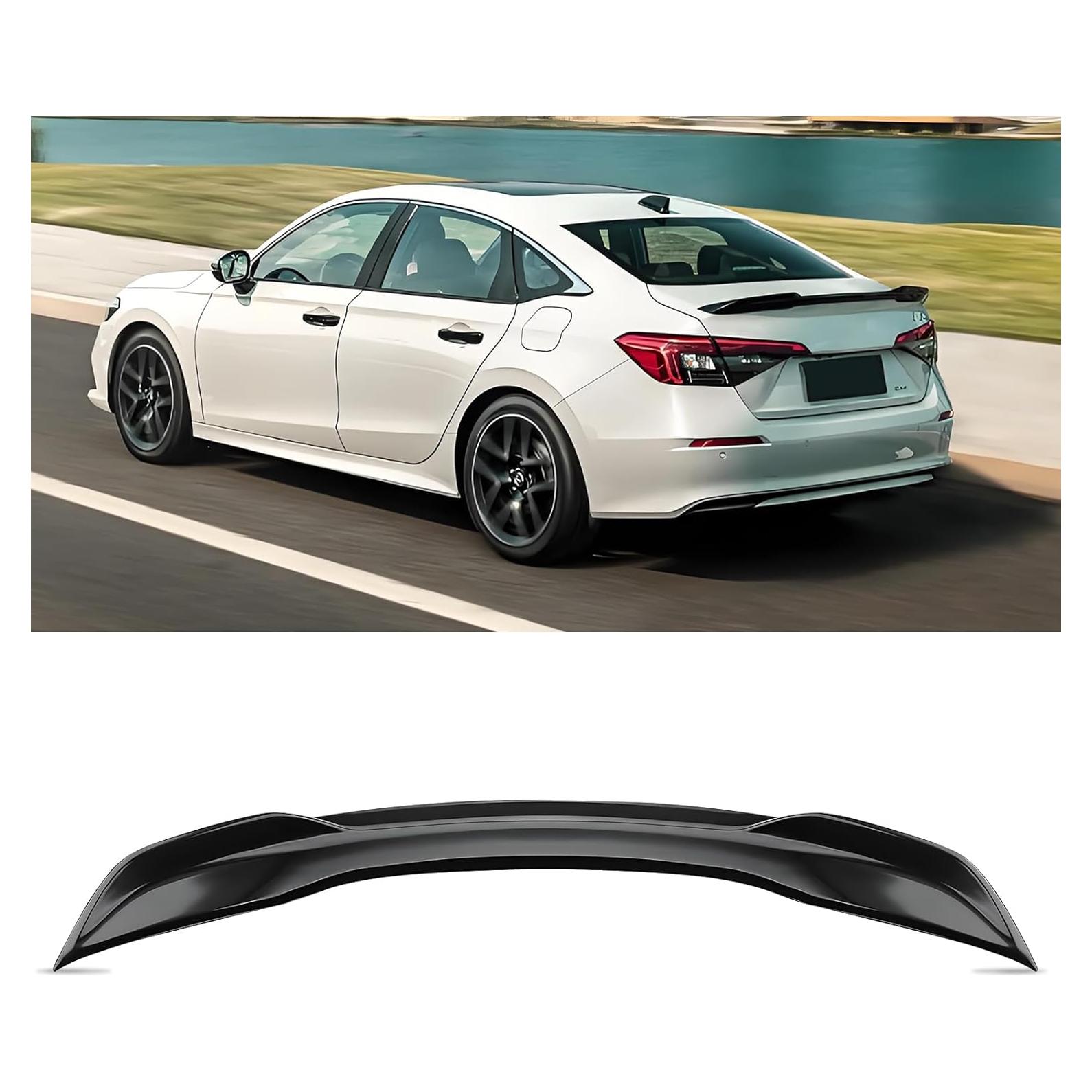 Alerón Trasero Honda Civic Sedán 2022-2026 Negro Brillante