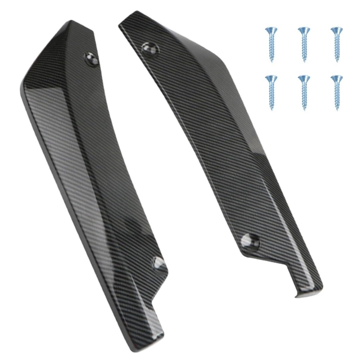 Difusor de Parachoques Trasero DUSCOKE 43.5x12cm Fibra Carbono