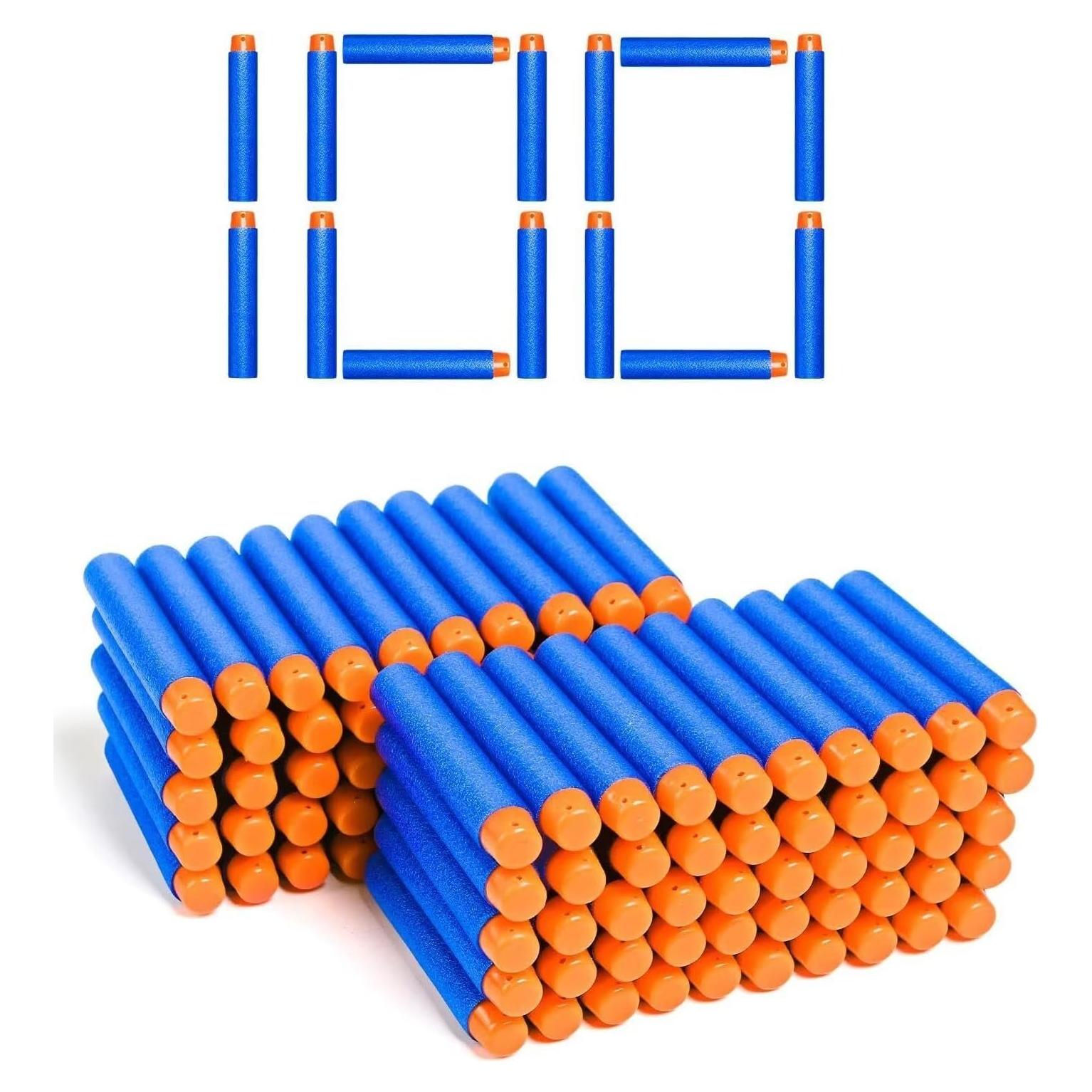 Balas de Dardos Nerf Elite 2.0 100 Azul - Recarga de 100 Unidades