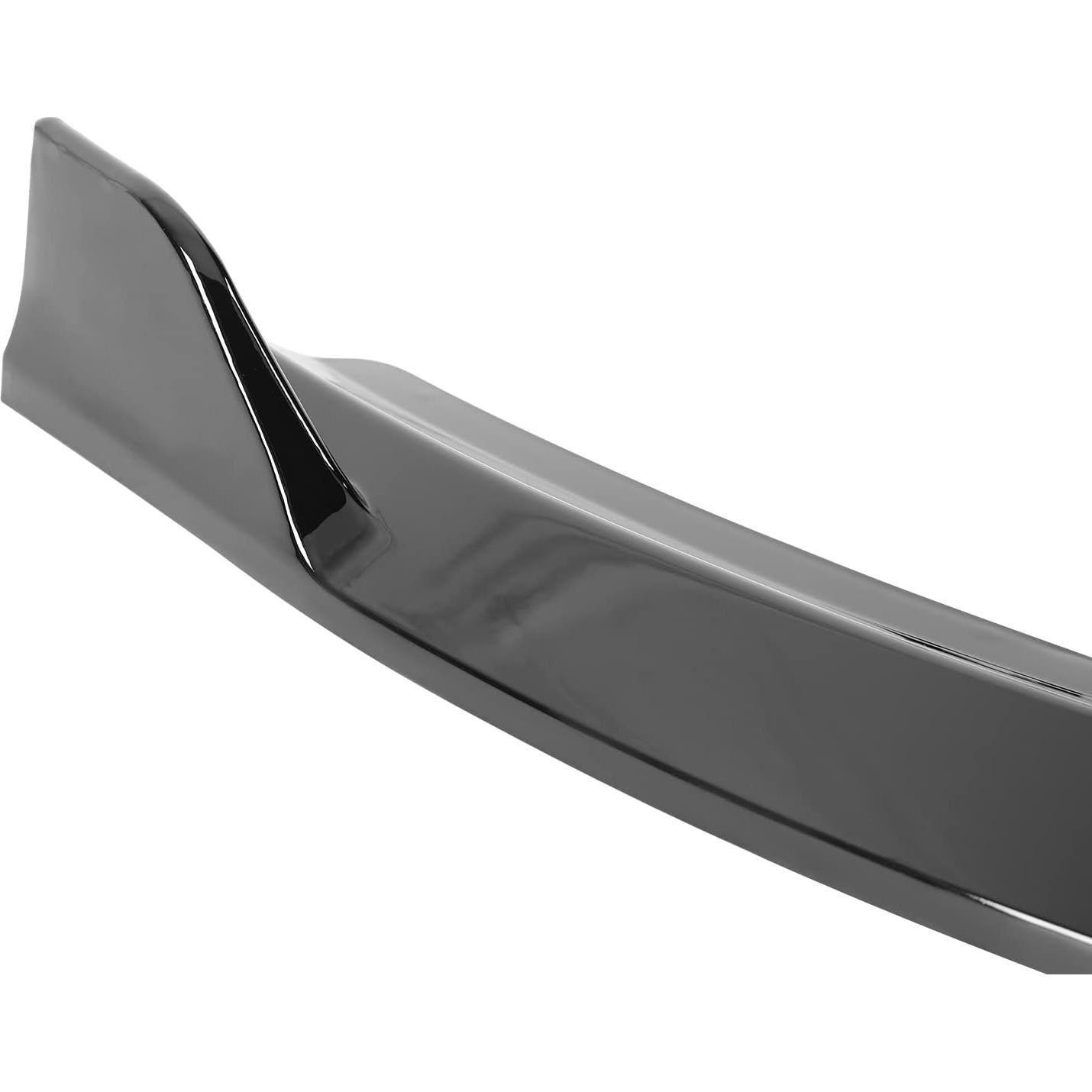 Labio de Parachoques Frontal Negro Brillante Spec-D para Ford Fiesta 2014-2019