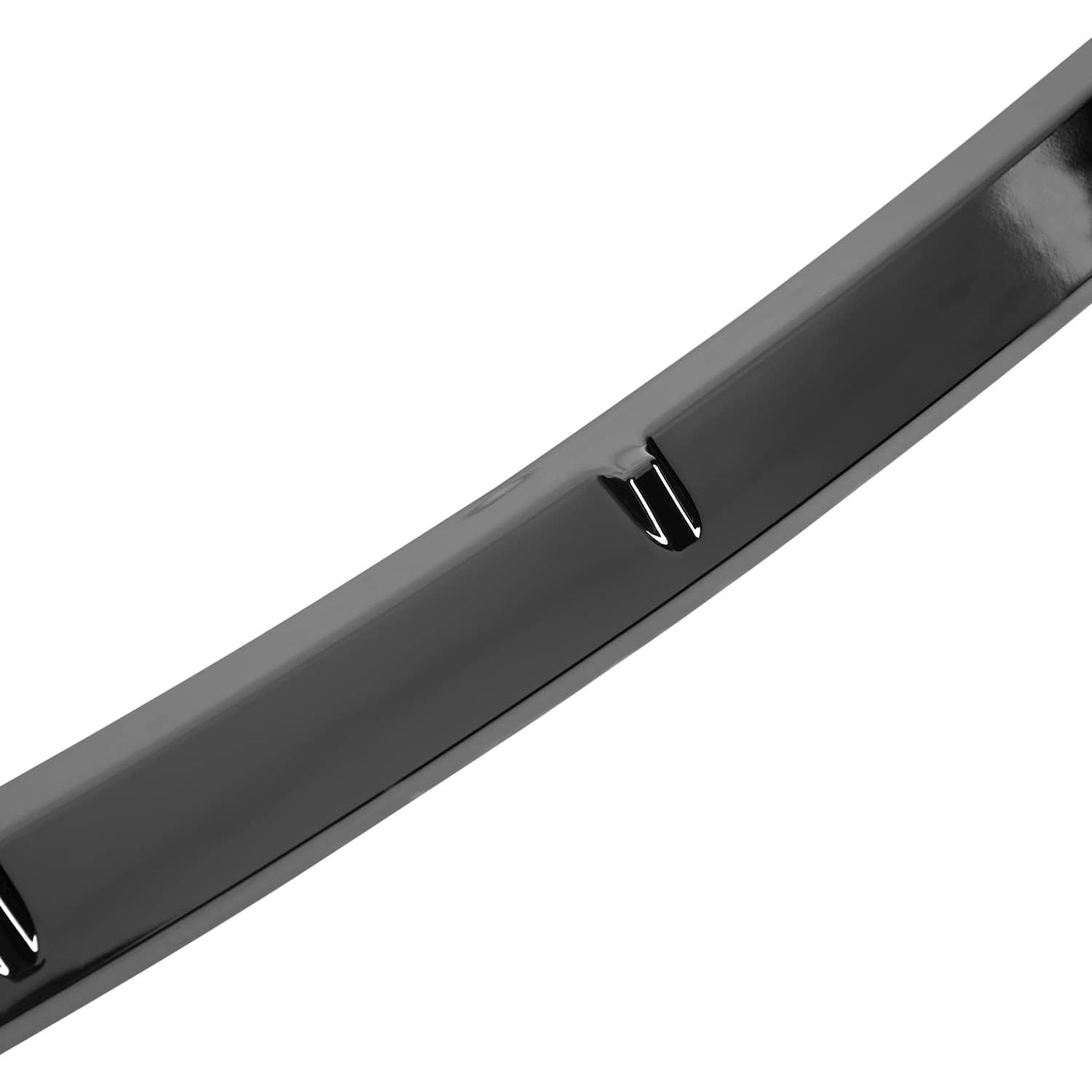 Labio de Parachoques Frontal Negro Brillante Spec-D para Ford Fiesta 2014-2019