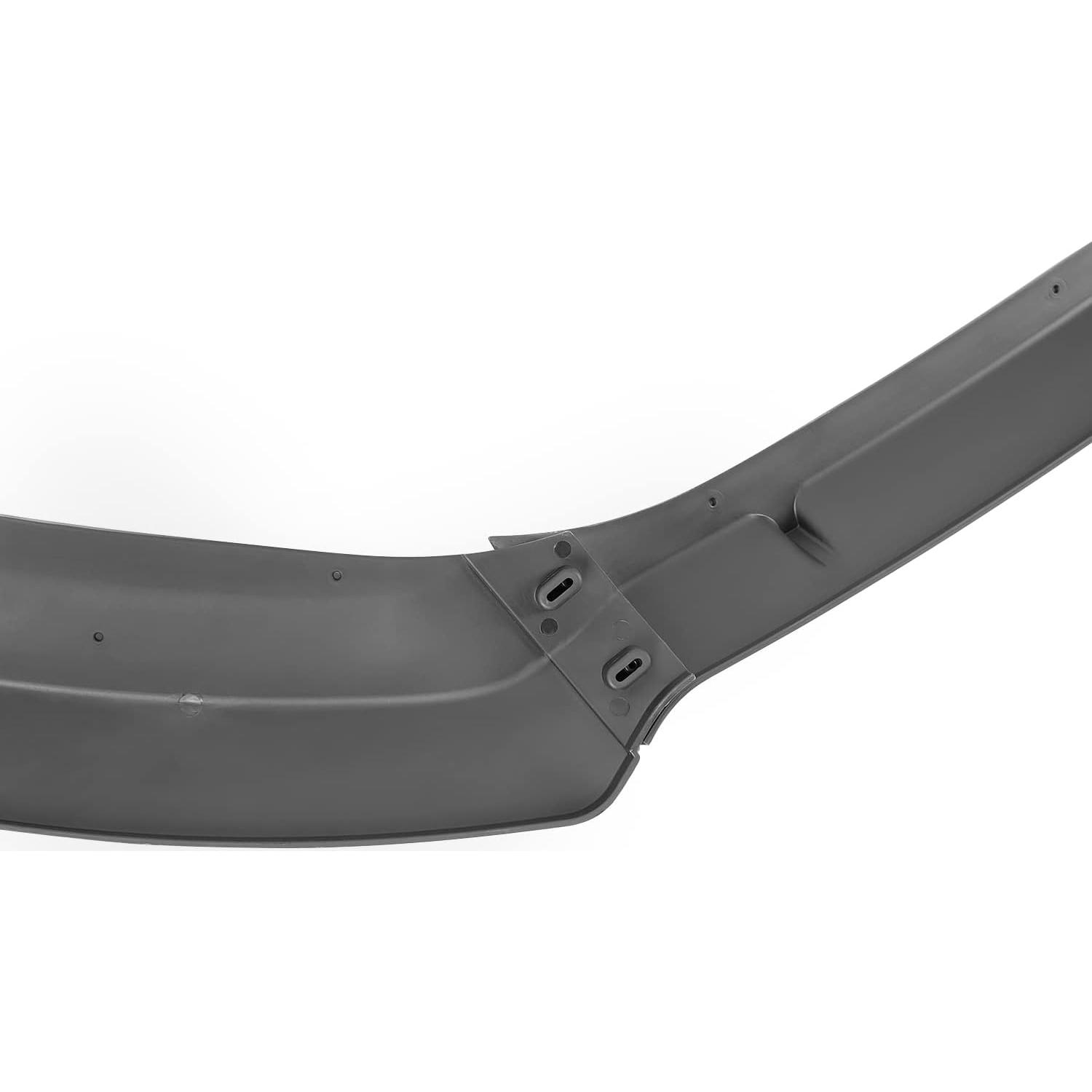 Labio de Parachoques Frontal Negro Brillante Spec-D para Ford Fiesta 2014-2019