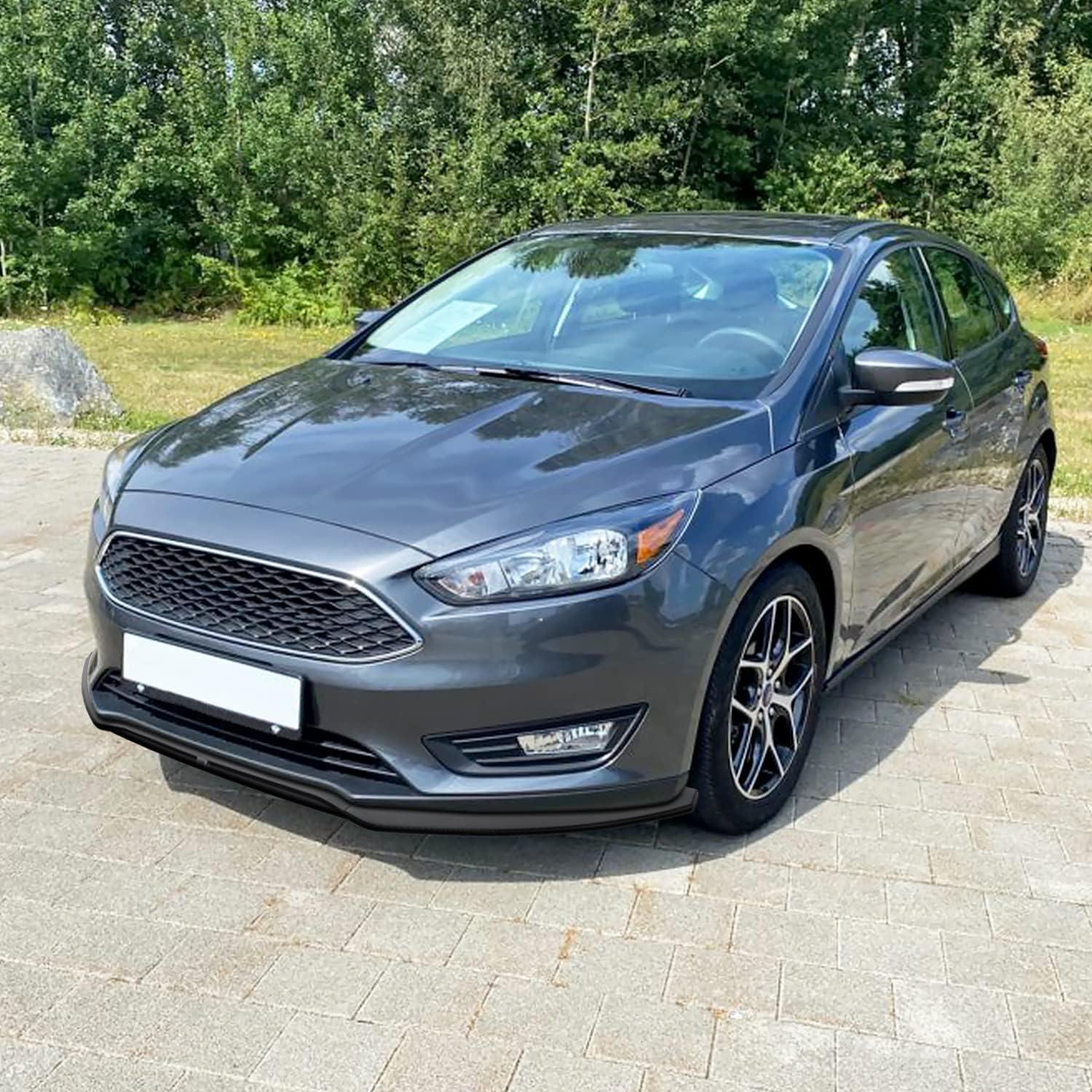 Labio de Parachoques Frontal Spec-D Negro Mate Ford Focus 2015-2018