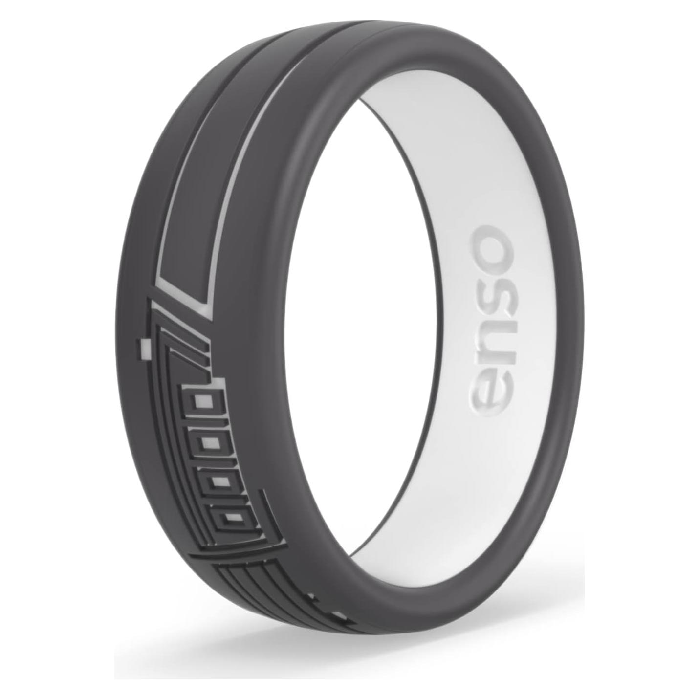 Anillo de Silicona Doble Tono Enso Rings Star Wars - Unisex