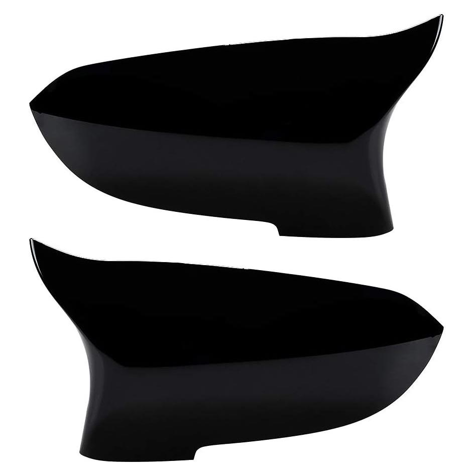 Cubierta de Espejo Lateral Astra Depot Negro Brillante para BMW F10 F11 F18 2014-2018