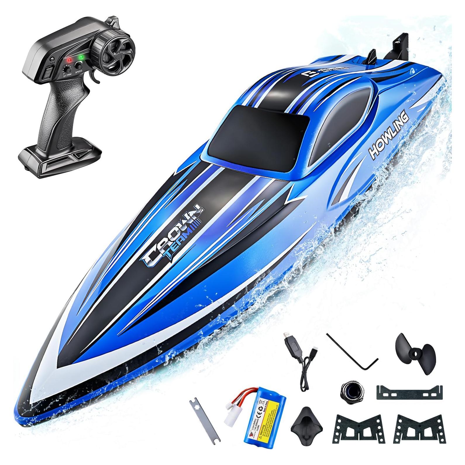 Barco RC BEZGAR HJ818 40.7 cm 35 KPH Impermeable para Lagos
