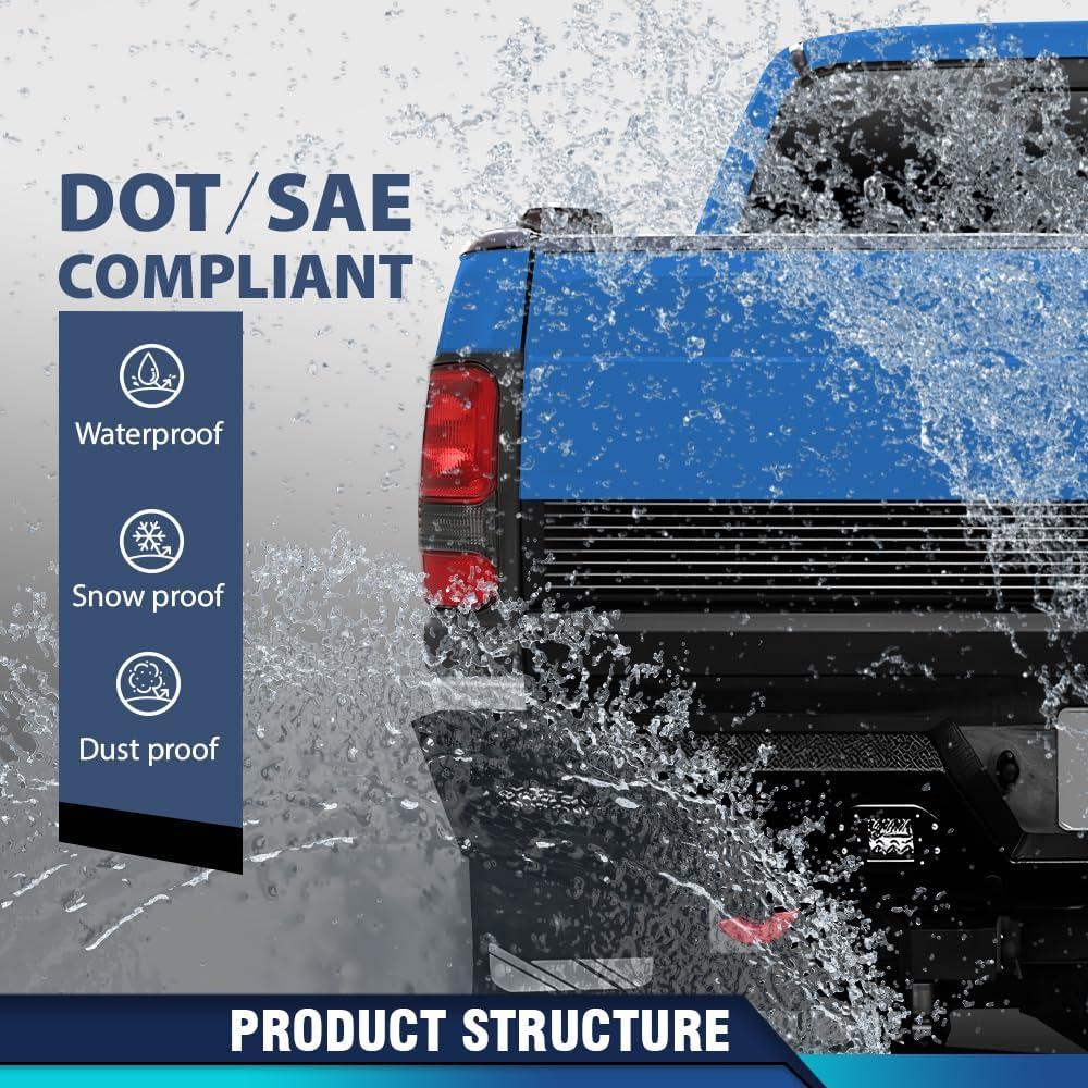 Luces Traseras PIT66 para Dodge Ram 1500 2500 3500 1994-2002