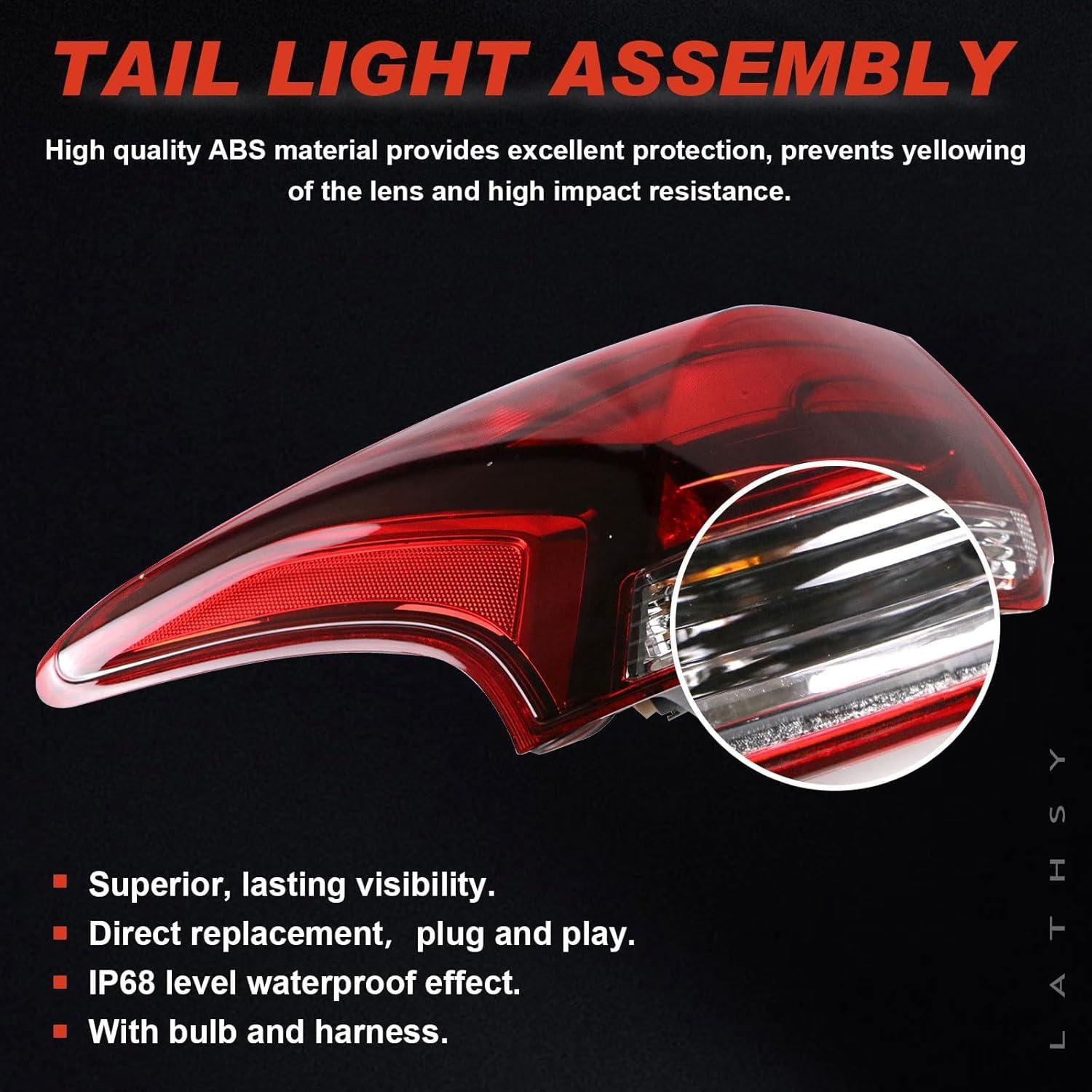 Luz Trasera LED Lathsy para Mitsubishi Outlander 2016-2021