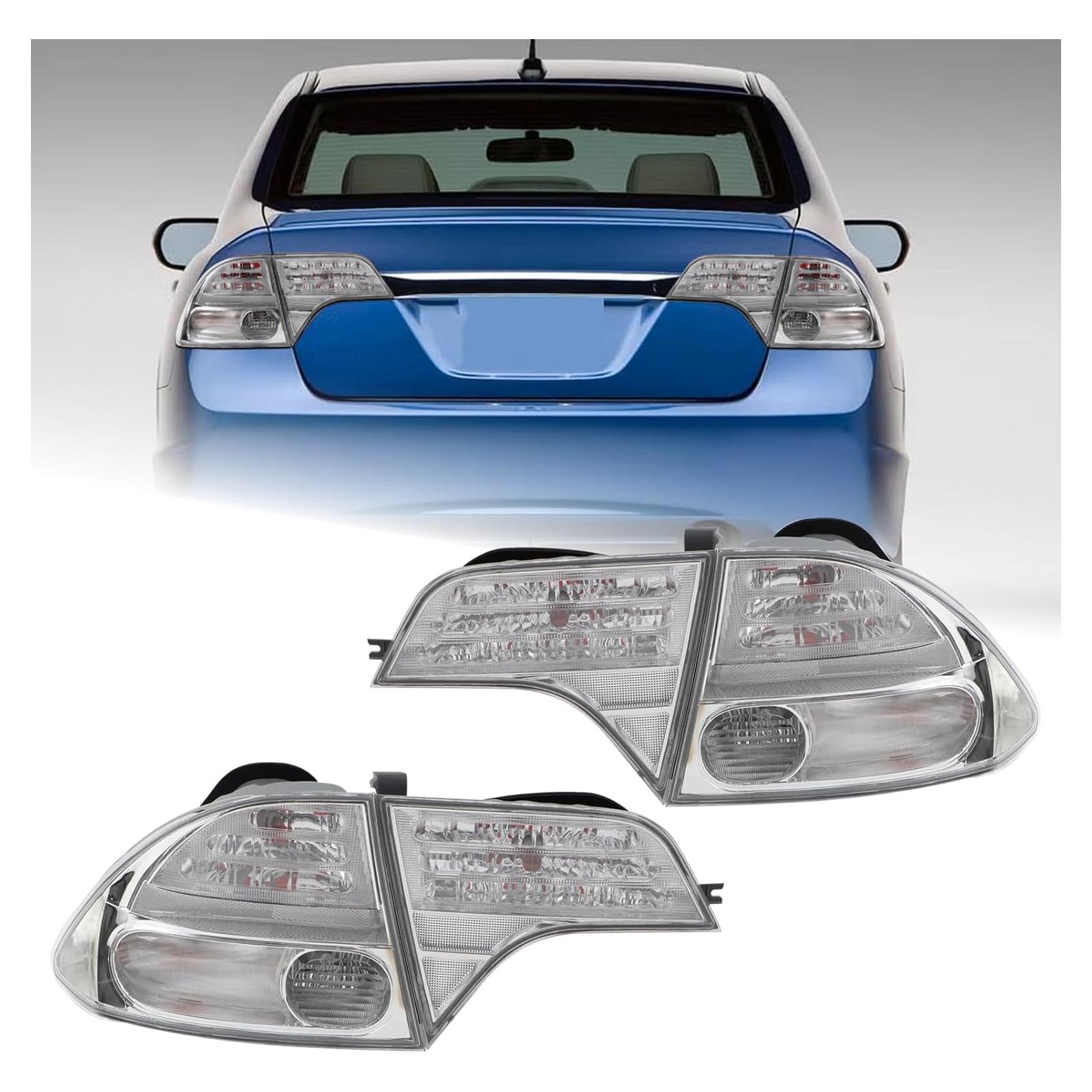 Conjunto de Lámpara Trasera KAMDKI para Honda Civic 2006-2011