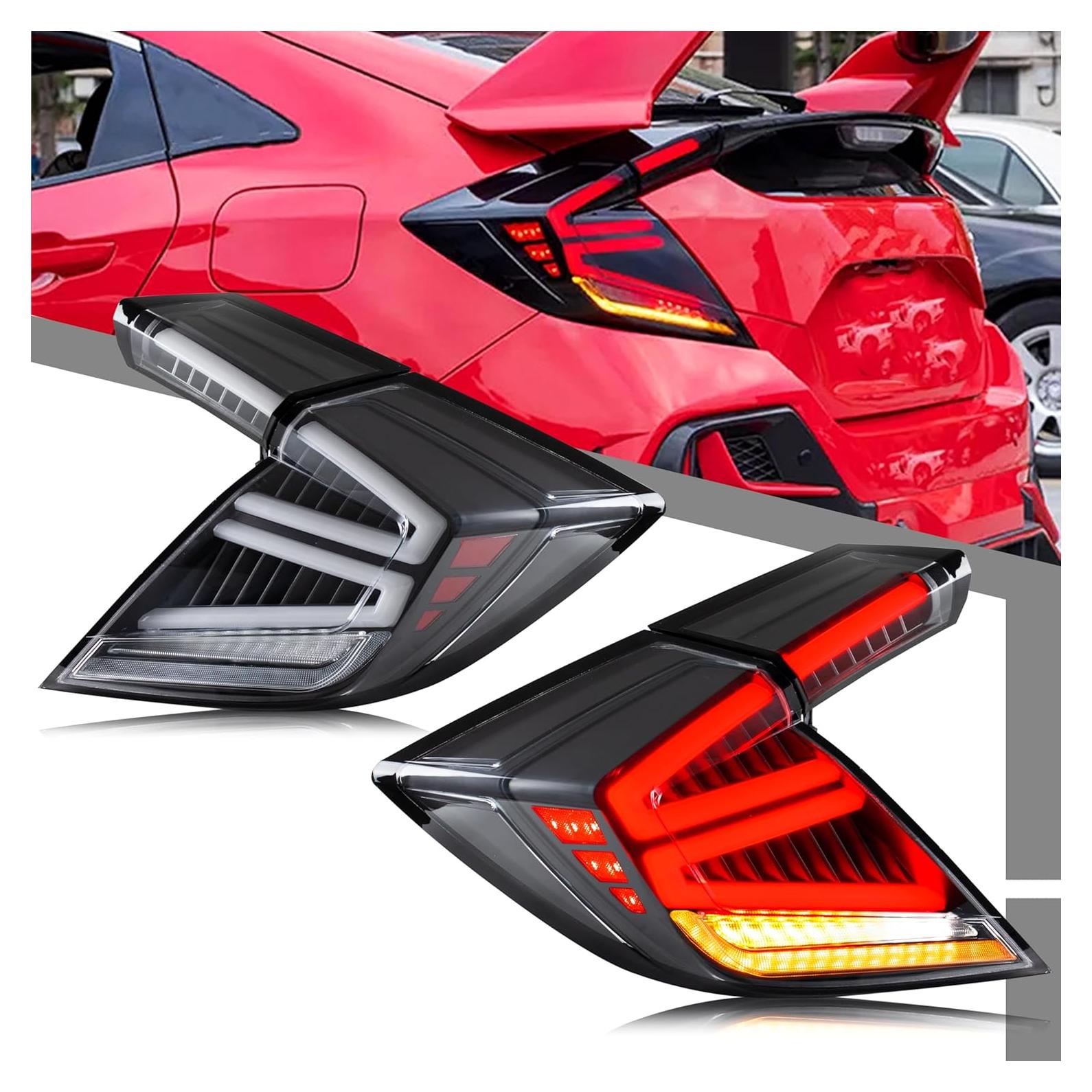Luces Traseras LED Glistuning para Honda Civic 2016-2021