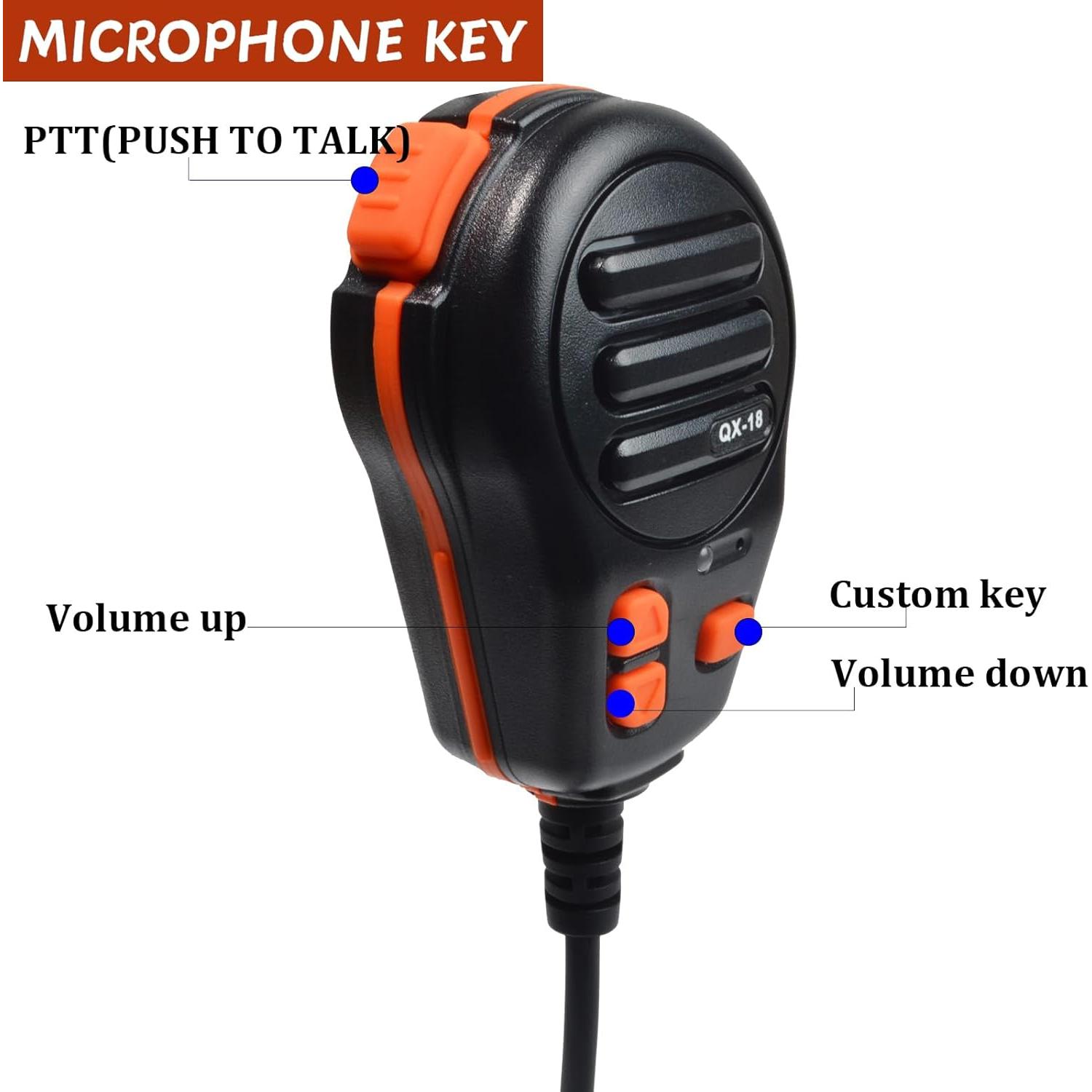 Micrófono USB-A QX-18A con Soporte y Altavoz para PC