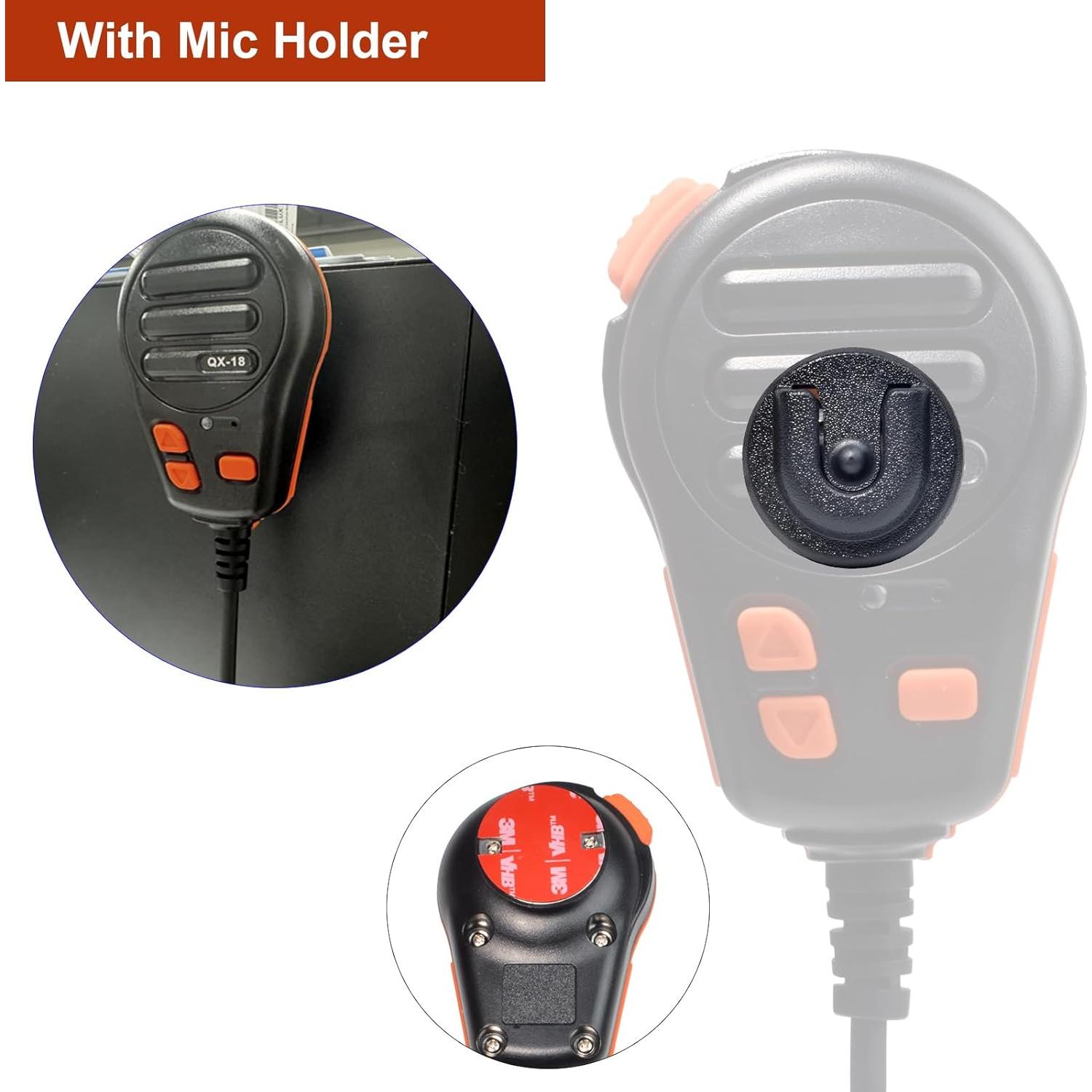 Micrófono USB-A QX-18A con Soporte y Altavoz para PC