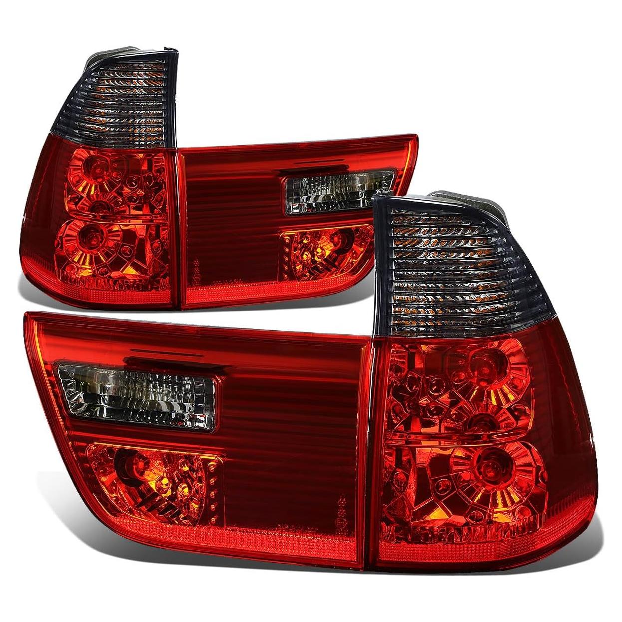 Luces Traseras LED DNA MOTORING TL-E53X500-SM-RD para BMW X5 00-06