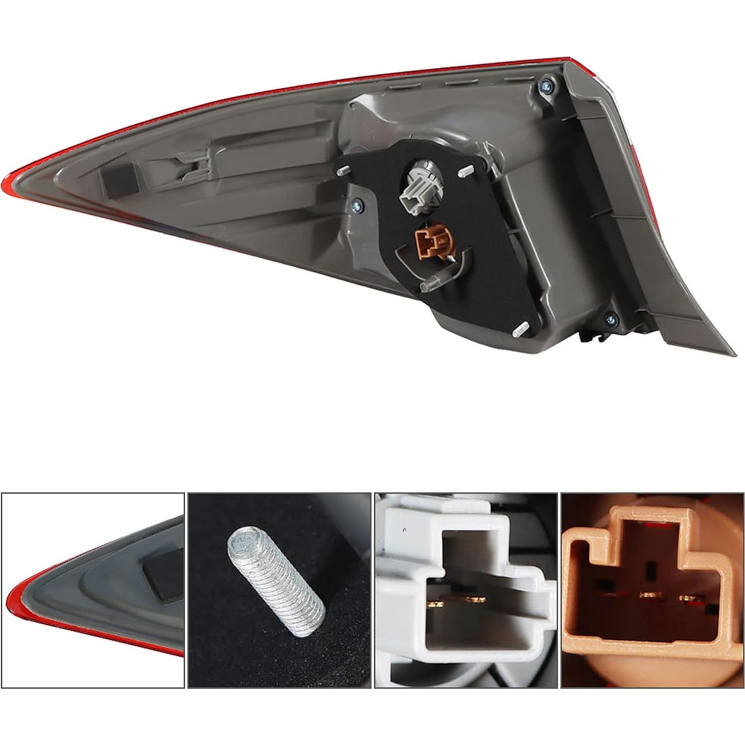 Luz Trasera Derecha Munirater para Toyota Corolla 2014-2016