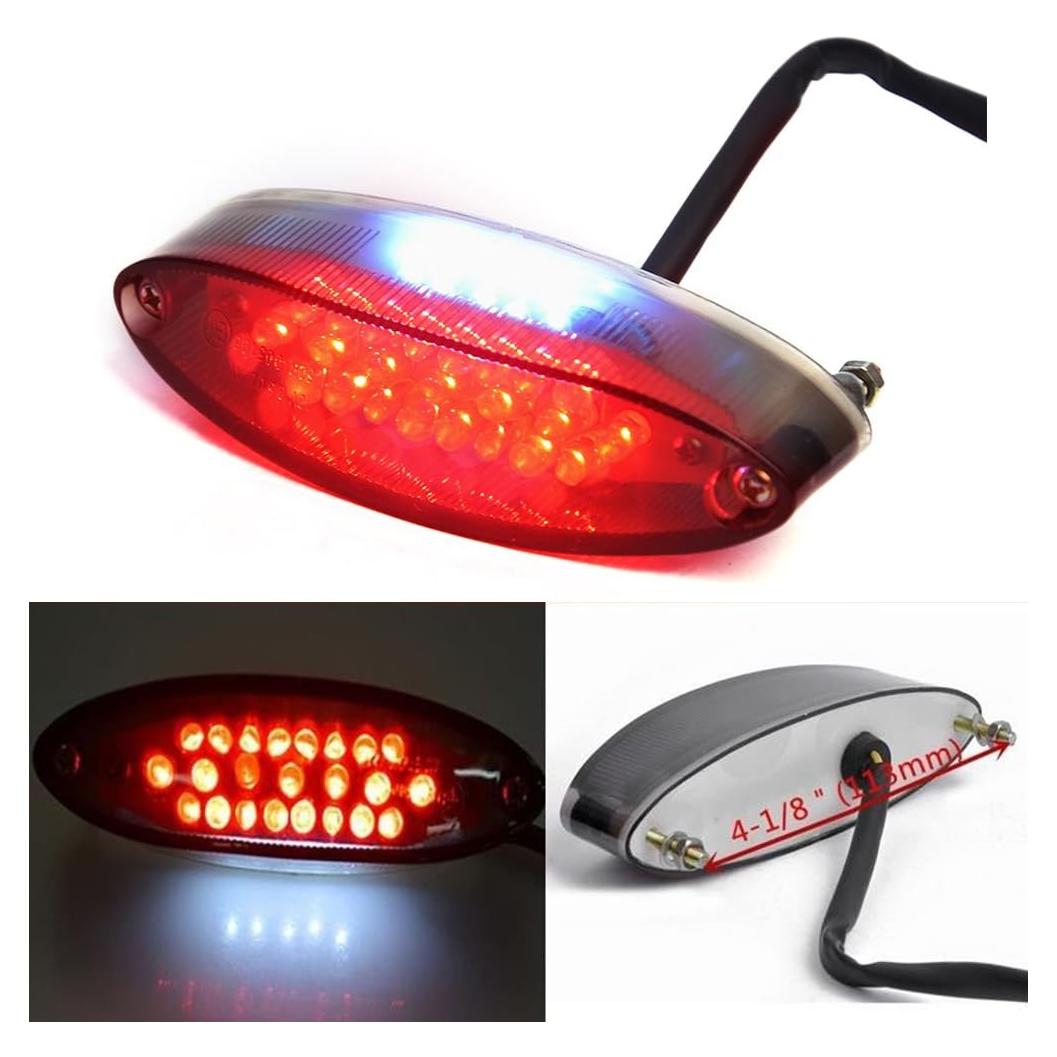 Luz Trasera Universal 28 LEDs MISS MOLY para Motocicleta