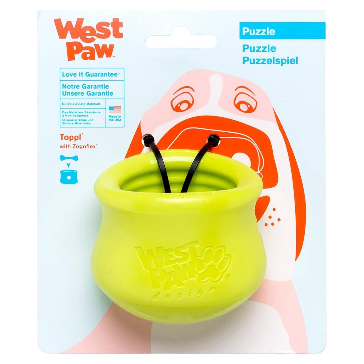 Juguete Interactivo para Perros West Paw Toppl Pequeño