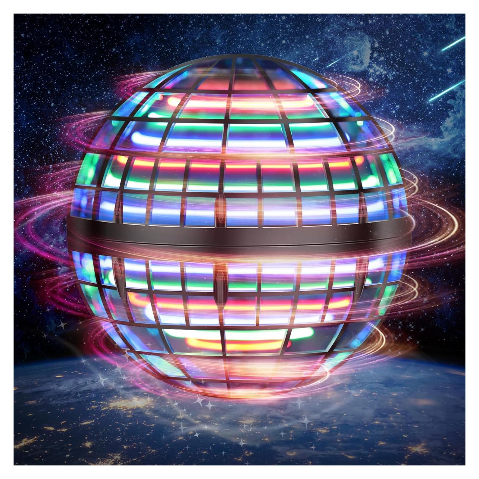 Bola Voladora LEMATRIX Mini Dron Negro 7.62cm para Niños 6+