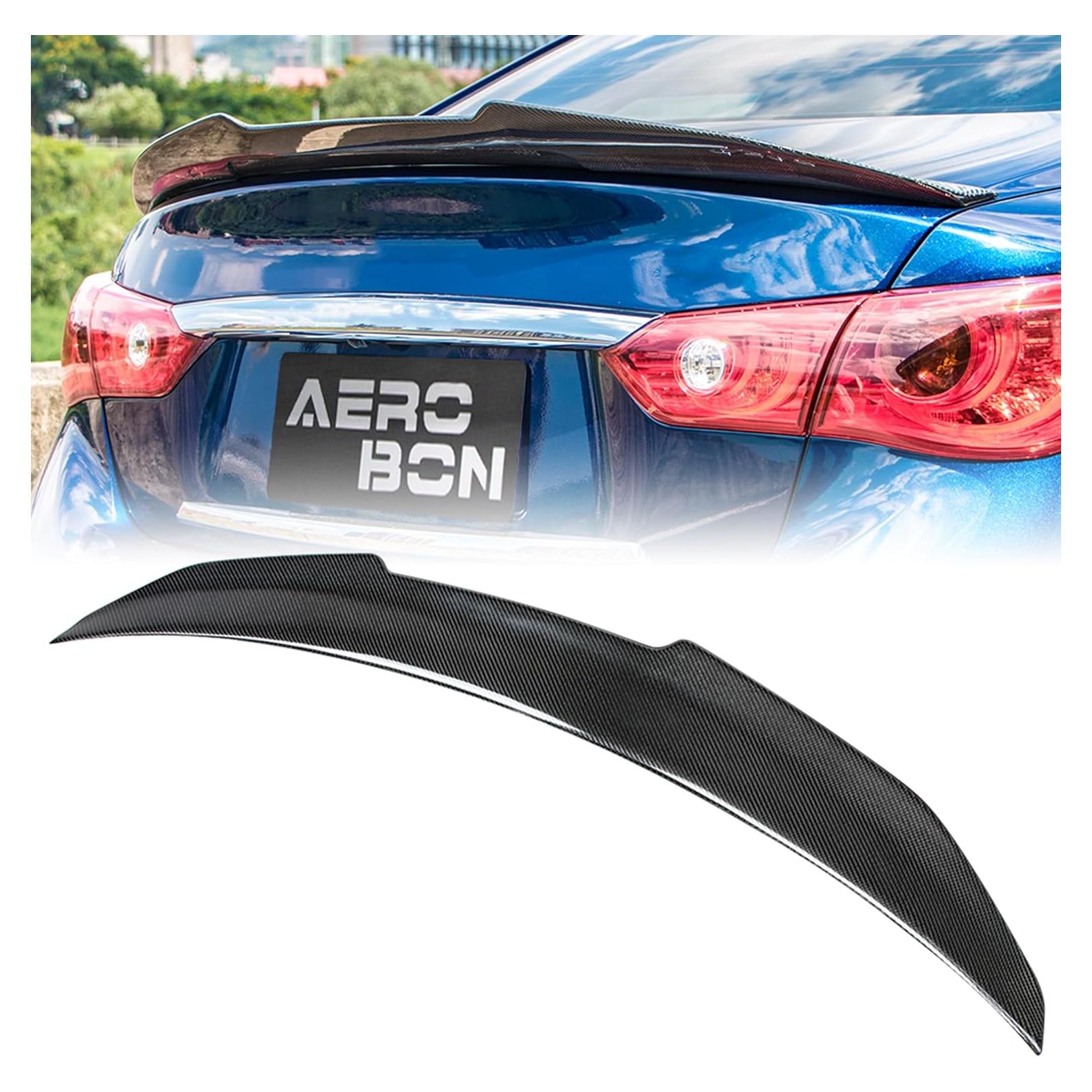 Alerón de Maletero de Fibra de Carbono AeroBon para Infiniti Q50 2014-2024