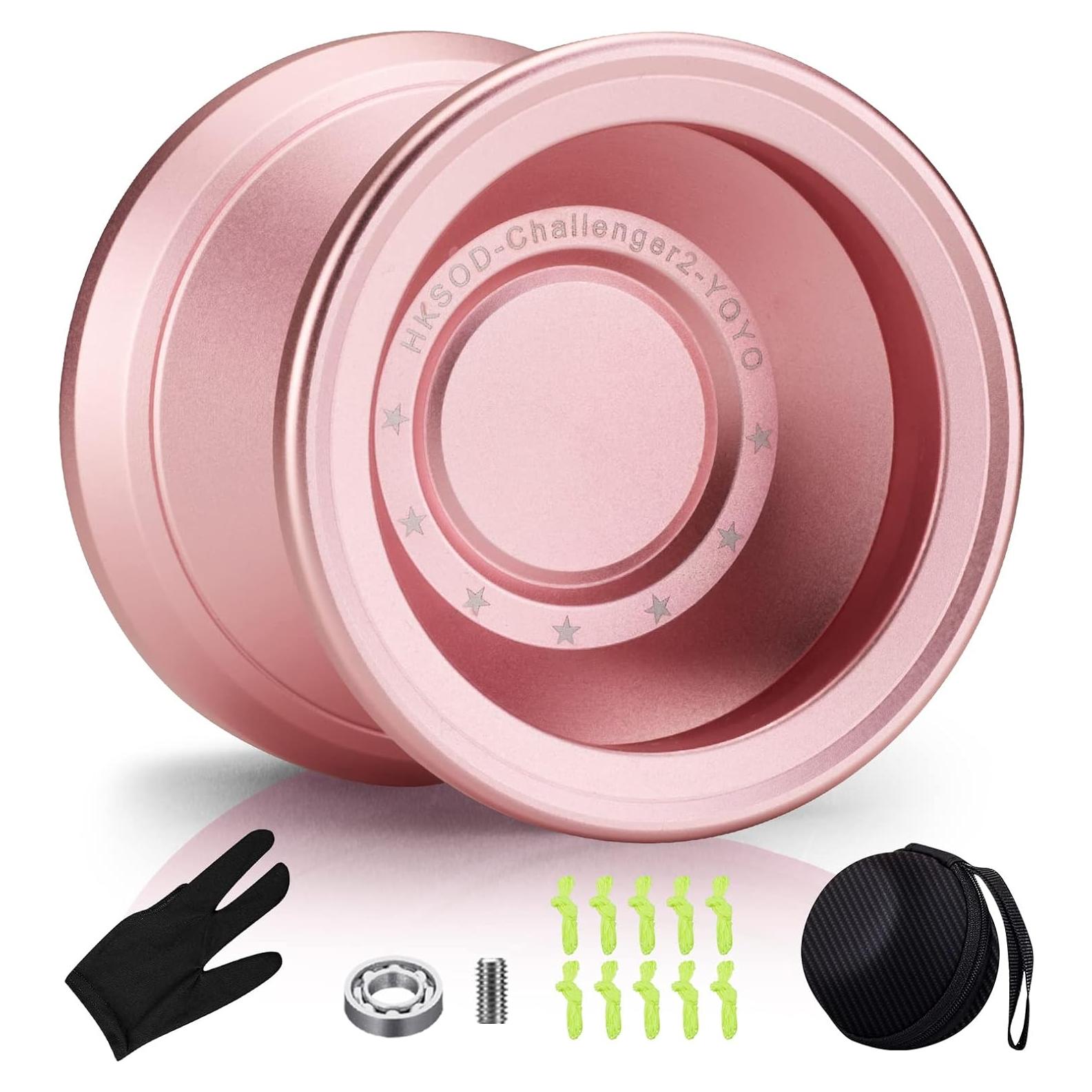 Yoyo Profesional HKSOD Challenger I Metal Rosa 64g