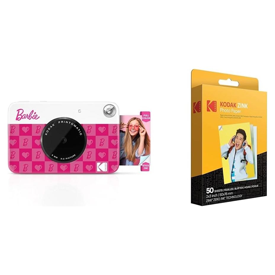 Cámara Digital Instantánea KODAK Printomatic + 50 Hojas