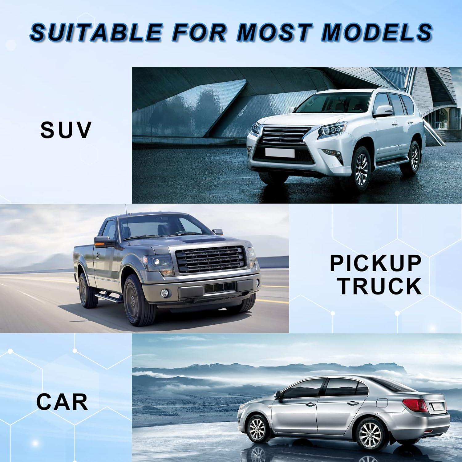 Luz de Placa de Licencia LED KEVWR 6000K Universal 12V