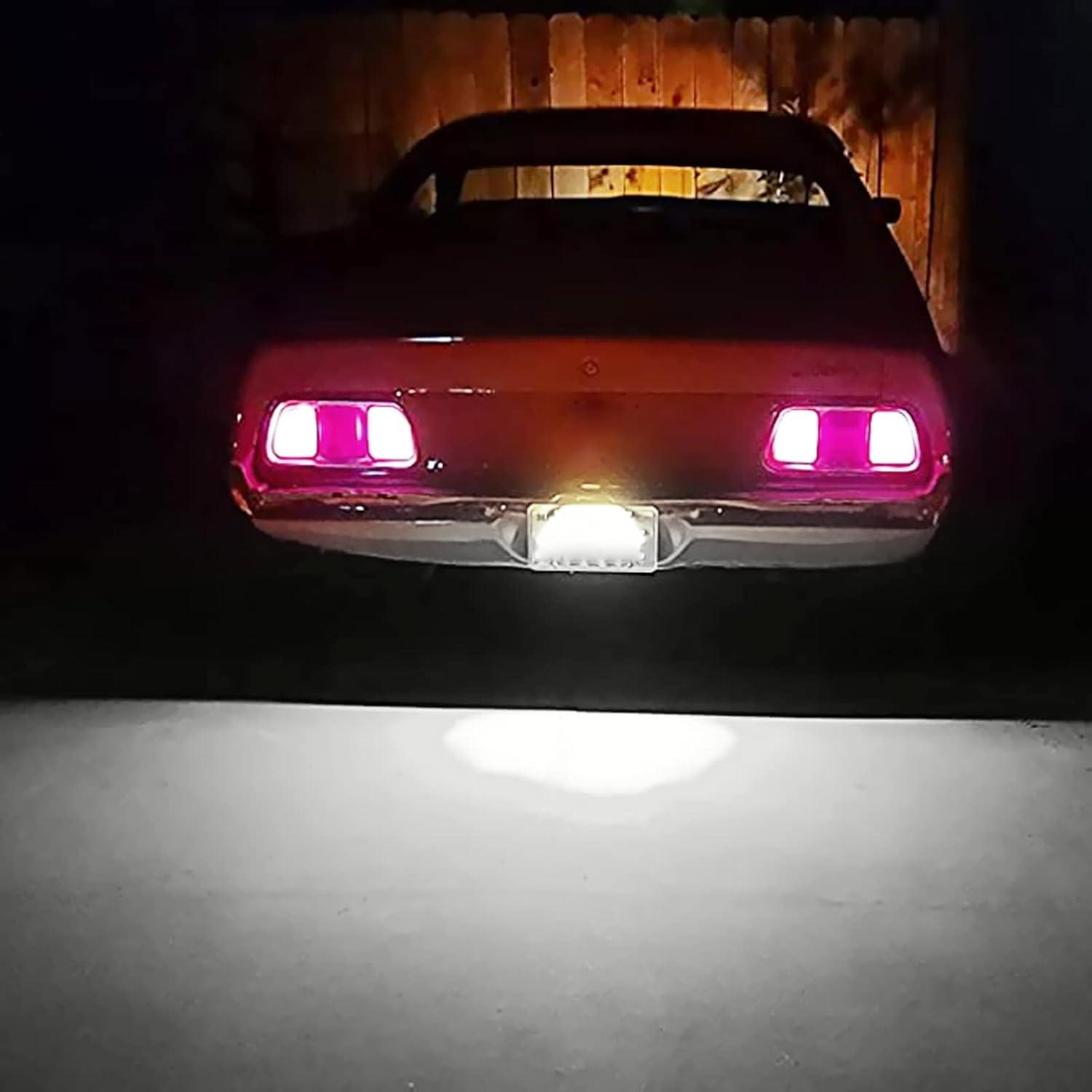 Luz de Placa de Licencia LED KEVWR 6000K Universal 12V