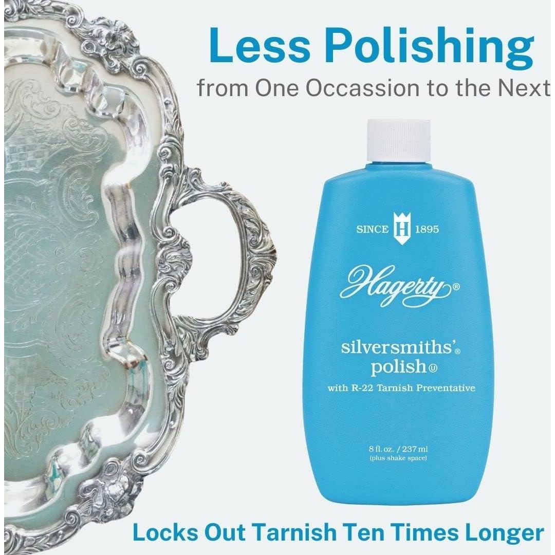 Pulidor de Platería Hagerty 236ml, Limpiador Profesional