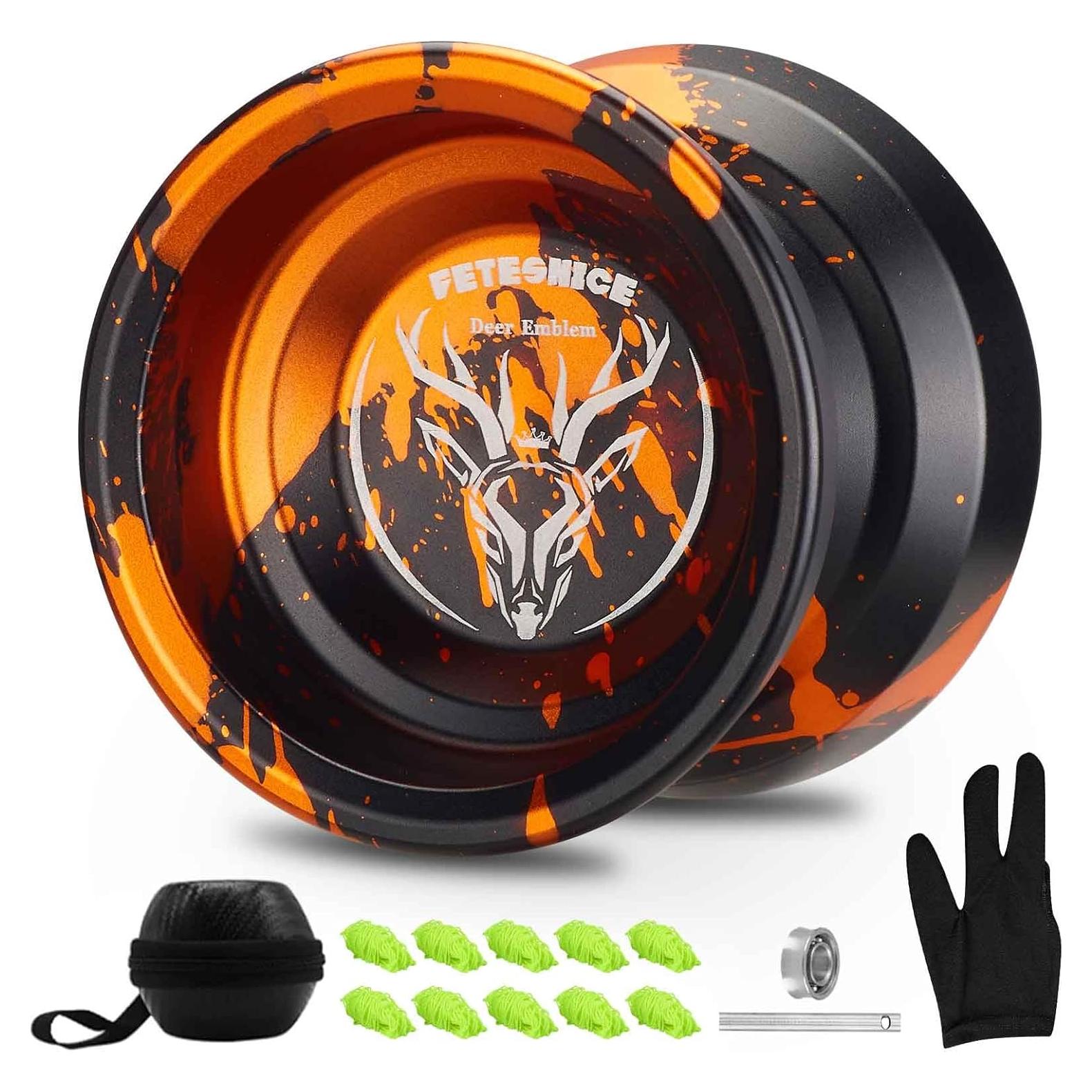 Yoyo Profesional FETESNICE LY001 Metal para Todos los Niveles