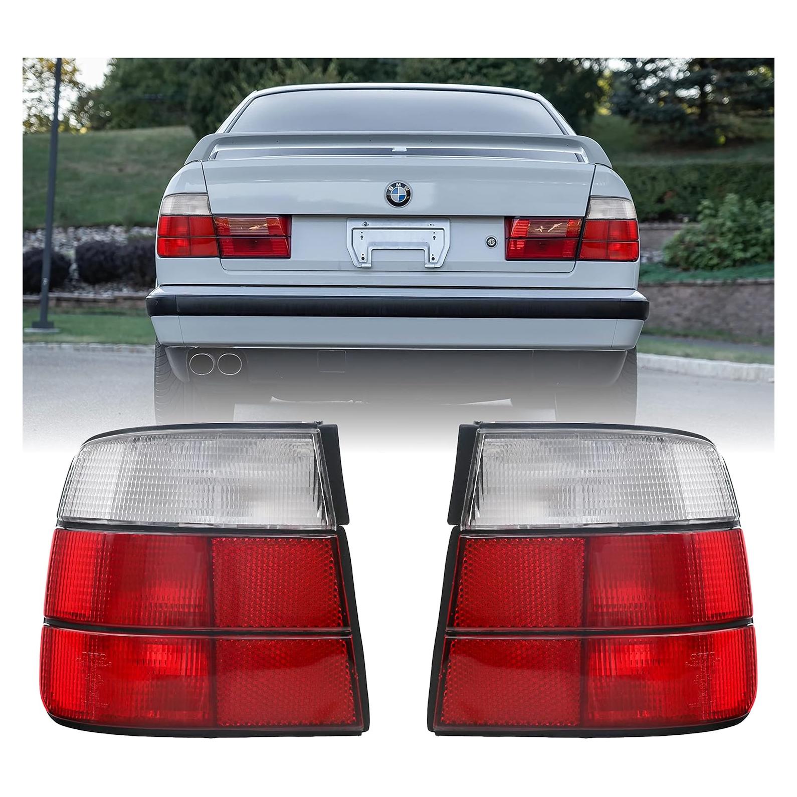 Luces Traseras BMW E34 5 Series 1989-1996 USR Rojo/Transparente