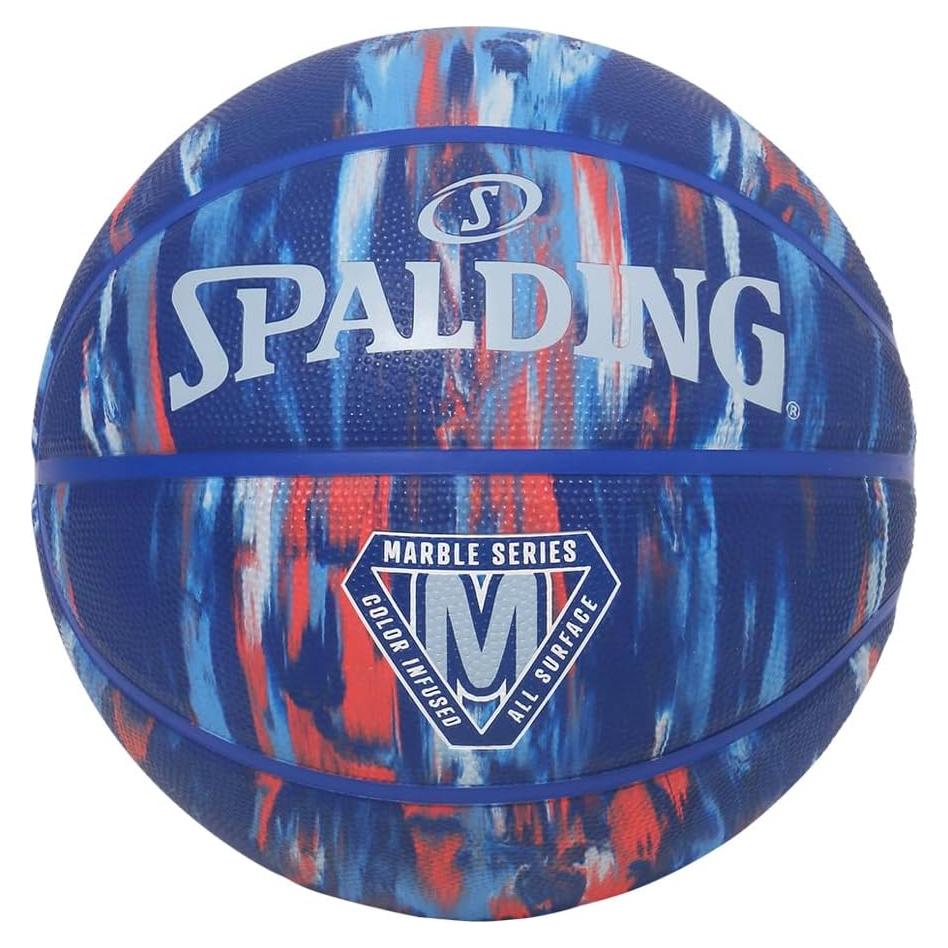 Balón de Baloncesto Spalding No. 7 Goma Mármol