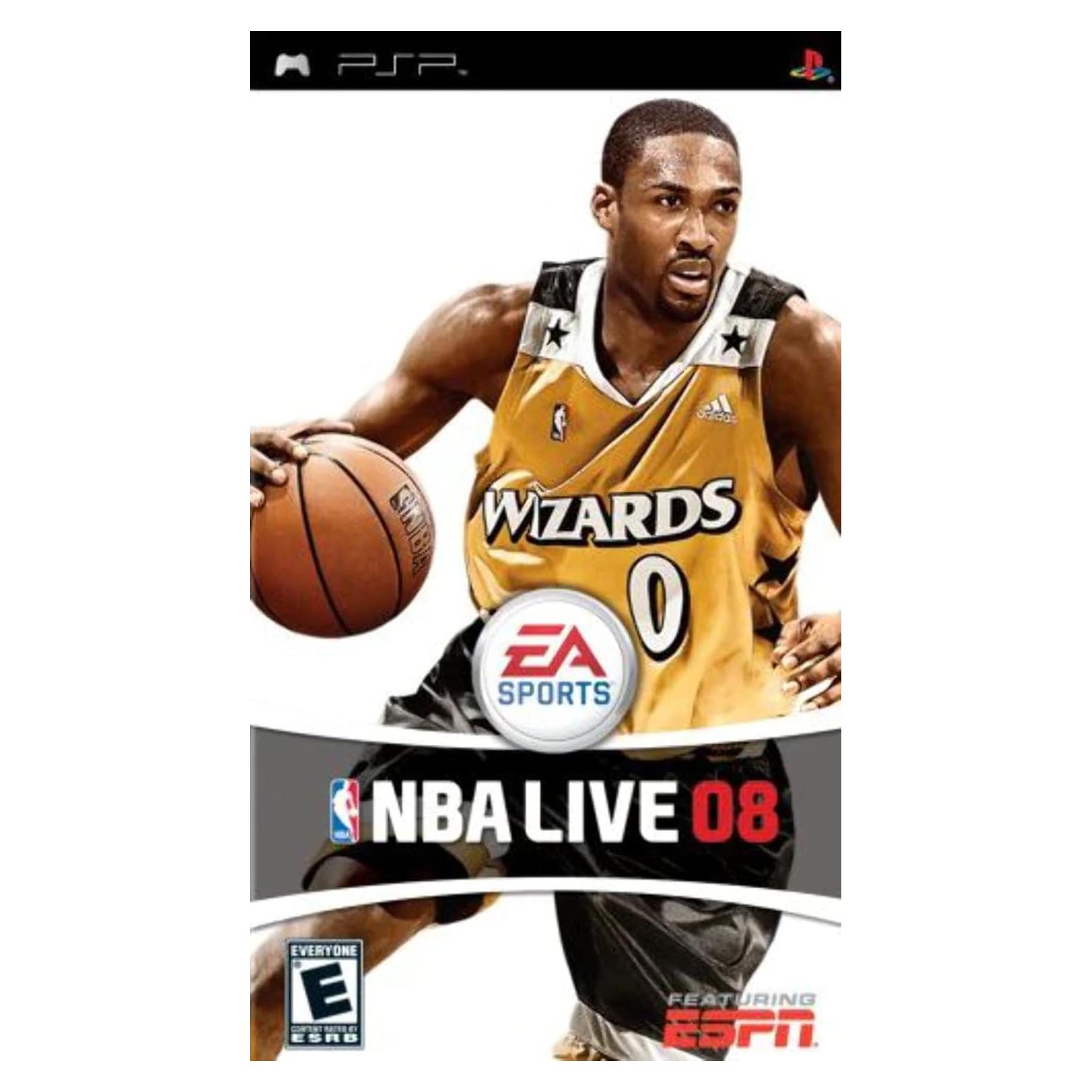 NBA Live 08 - Electronic Arts - PSP - Juego de baloncesto