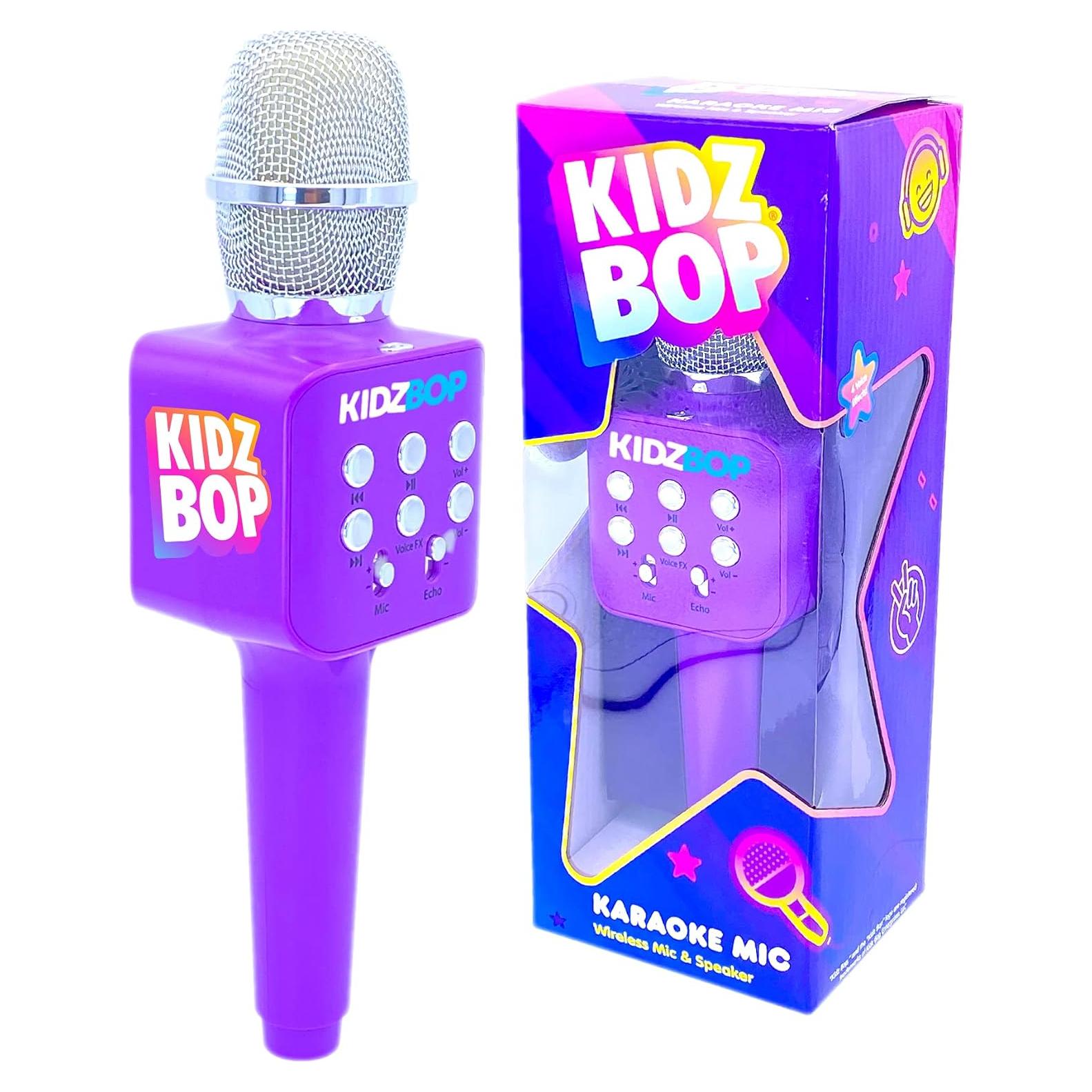 Micrófono de Karaoke Move2Play Kidz Bop Púrpura 6 Años+