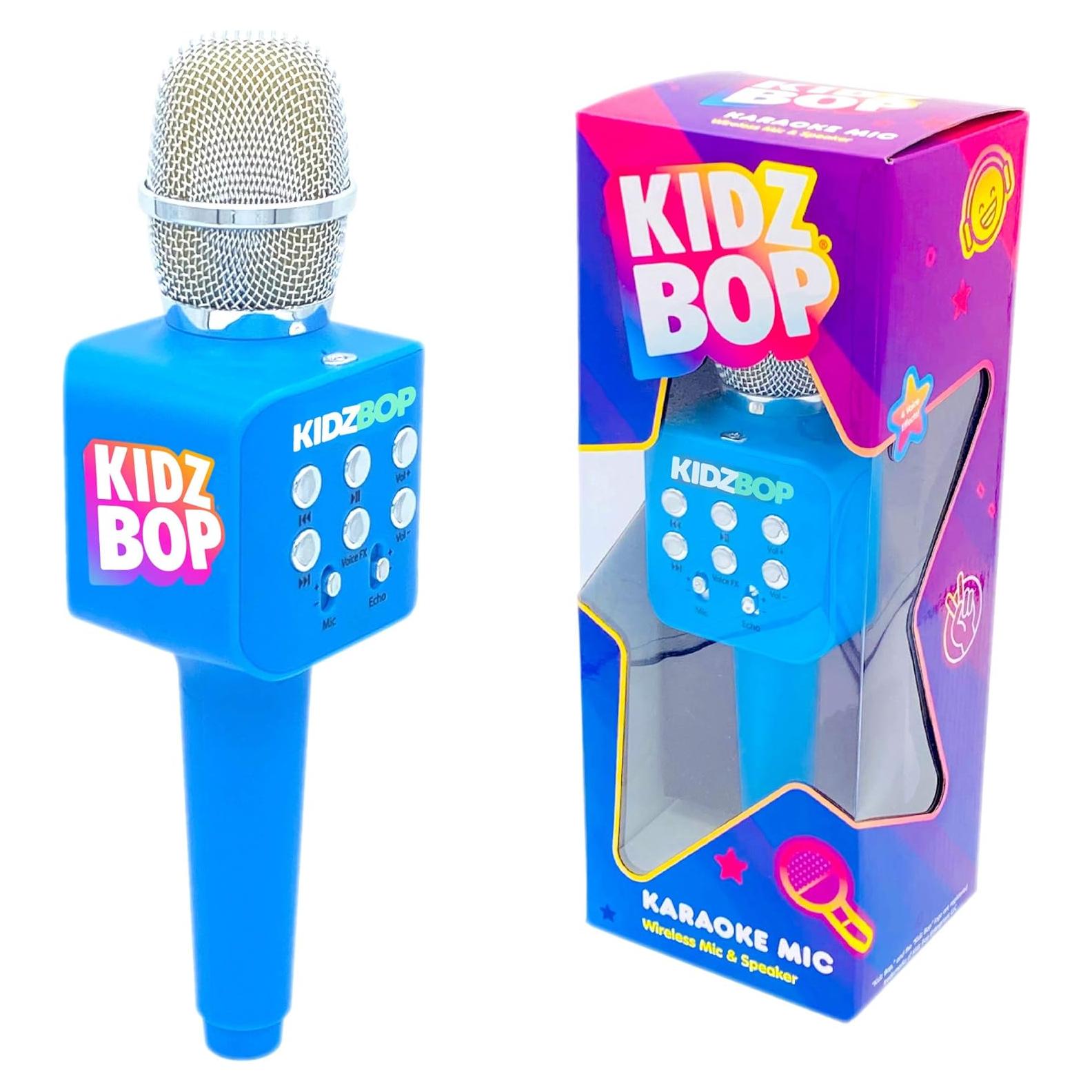 Micrófono Karaoke Kidz Bop Move2Play Azul | 4 Efectos de Voz