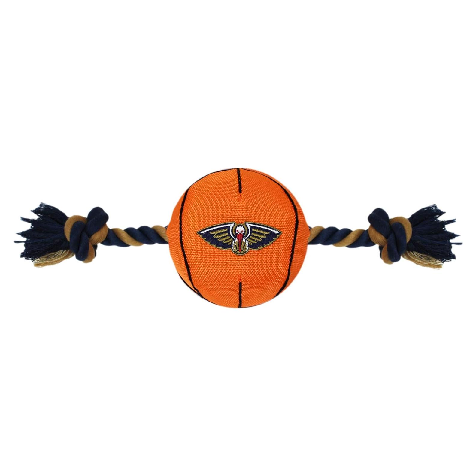 Juguete para perros NBA New Orleans Pelicans con cuerda