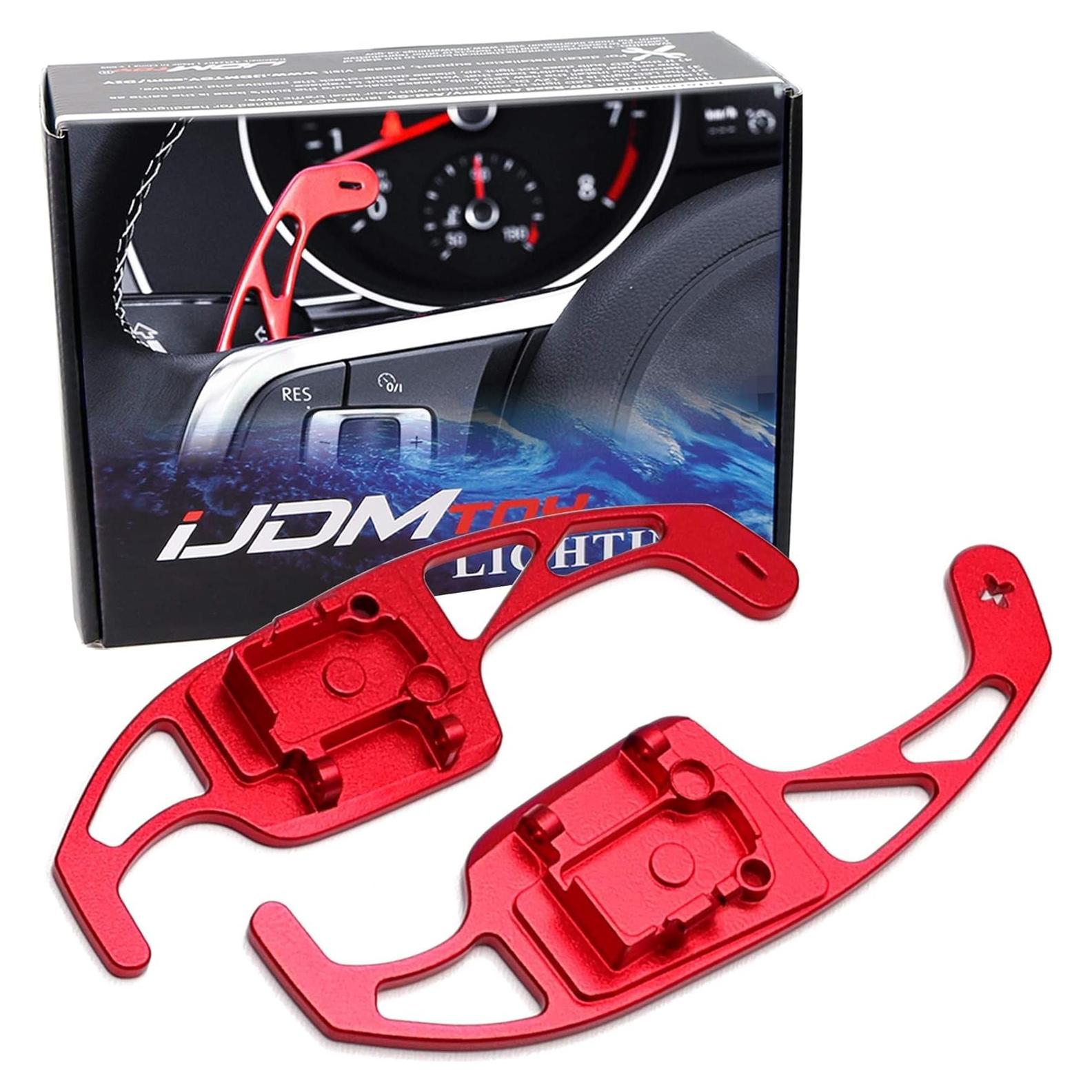 Kit Reemplazo Palanca Aluminio Rojo iJDMTOY para VW Golf Jetta