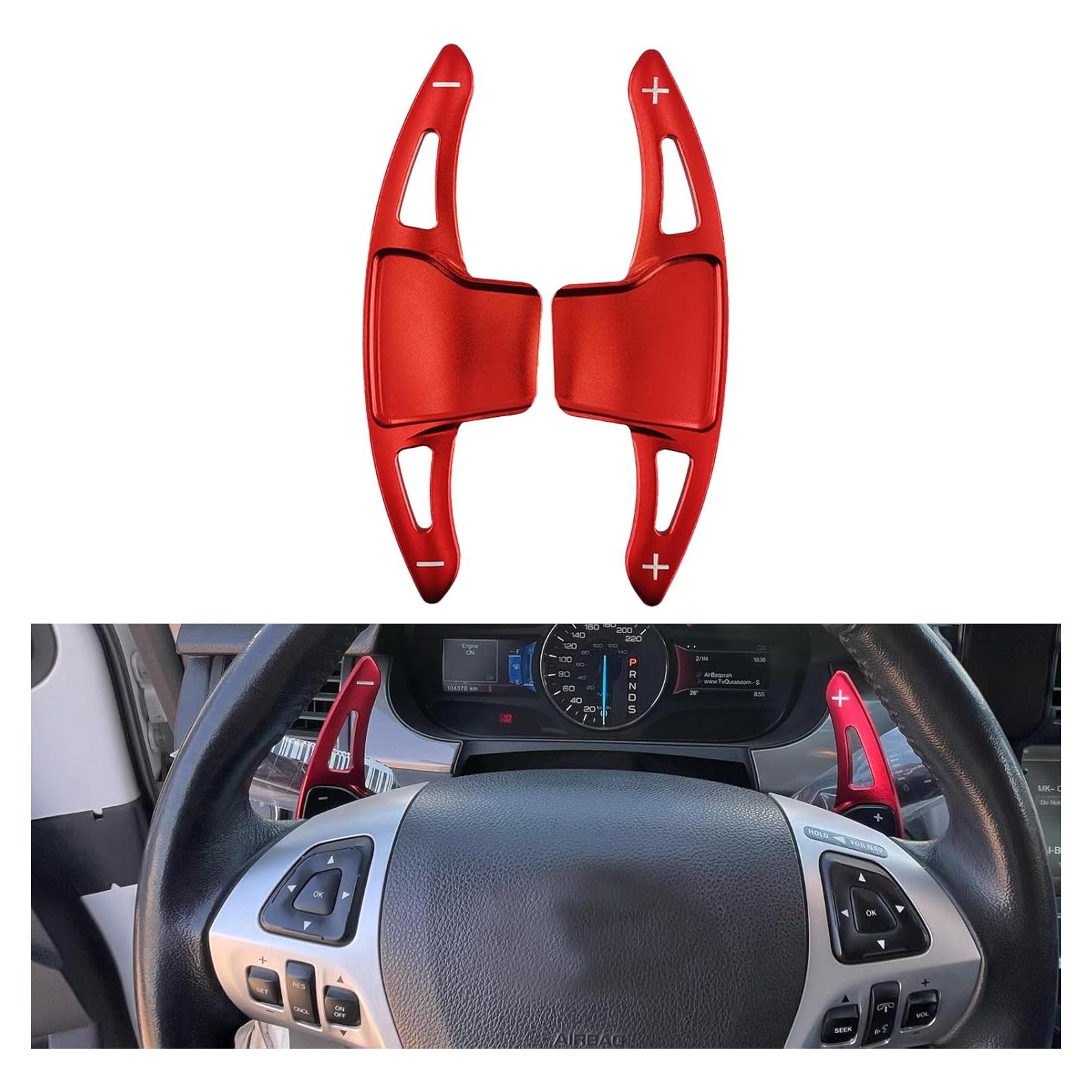 Extensión de Palanca de Cambio Sumaikeji FT-100 Rojo para Ford