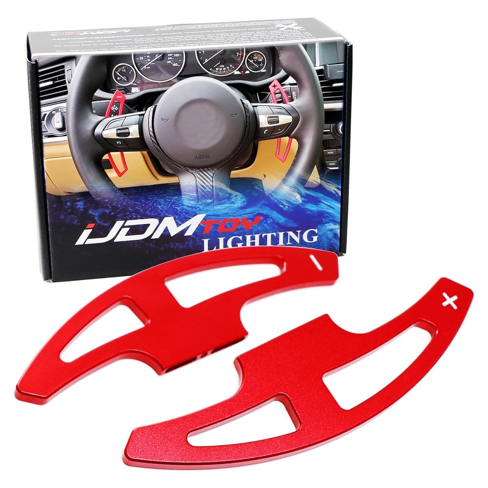 Palanca de Cambio Grande Aluminio Billet CNC Rojo iJDMTOY BMW