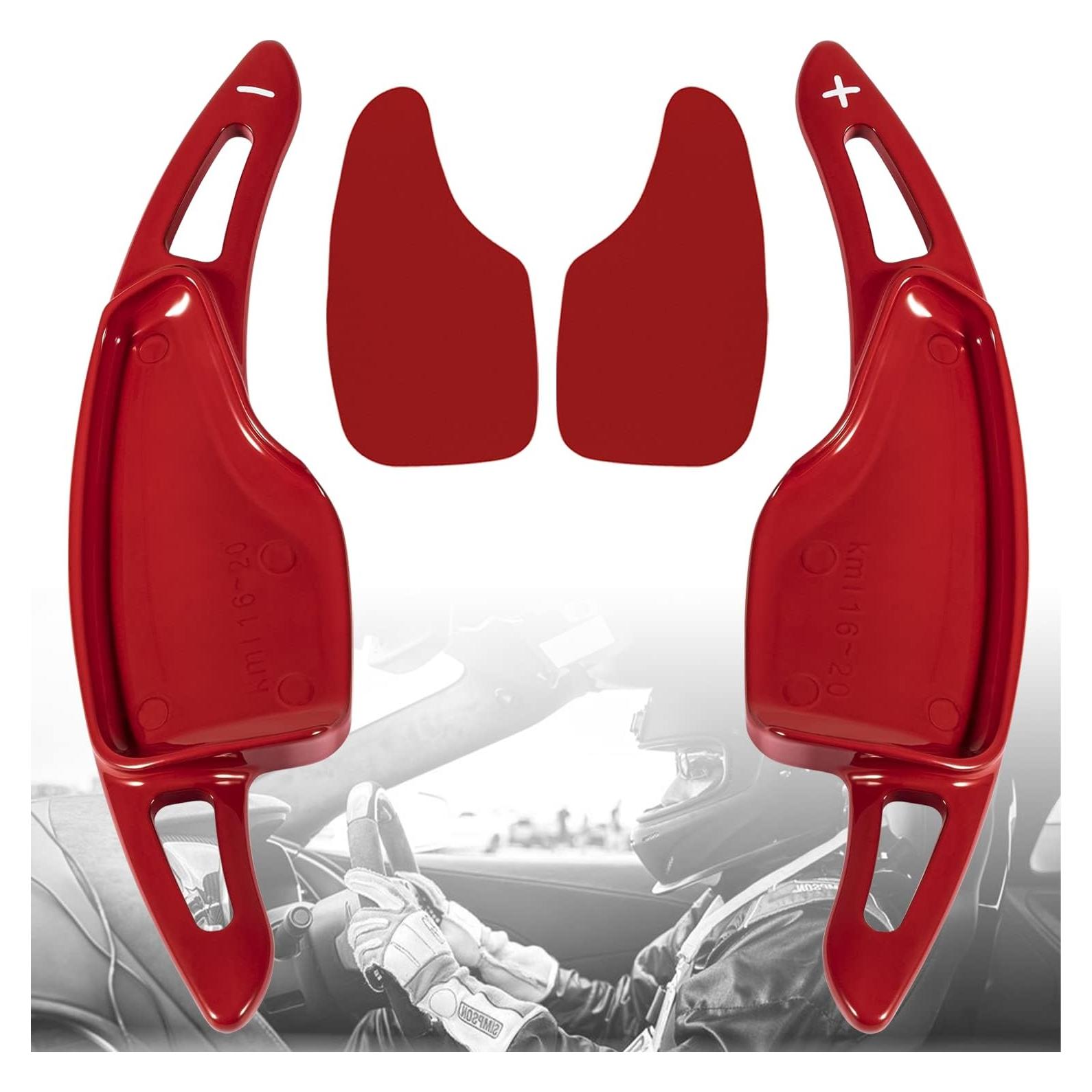 Extensión Palanca de Cambio Aluminio LAIKOU Rojo para Camaro 2016-2022