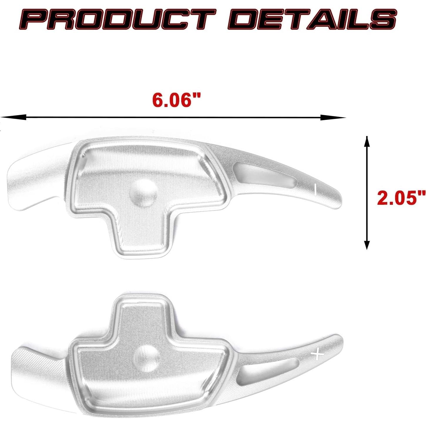 Extensiones de Palanca de Cambio x xotic tech Plata para Mercedes