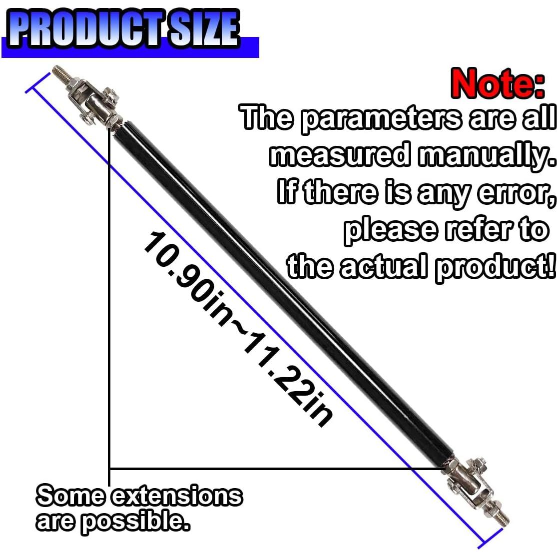 Varilla de Soporte Ajustable GAOLAOSY para Parachoques 28.5cm