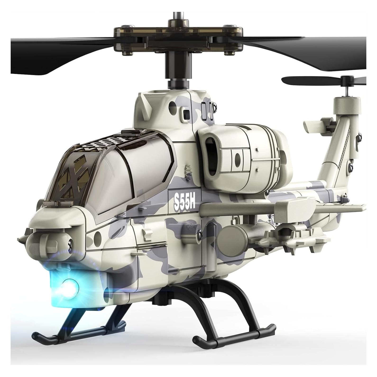 Helicóptero RC SYMA S55H Militar con Diseño Realista