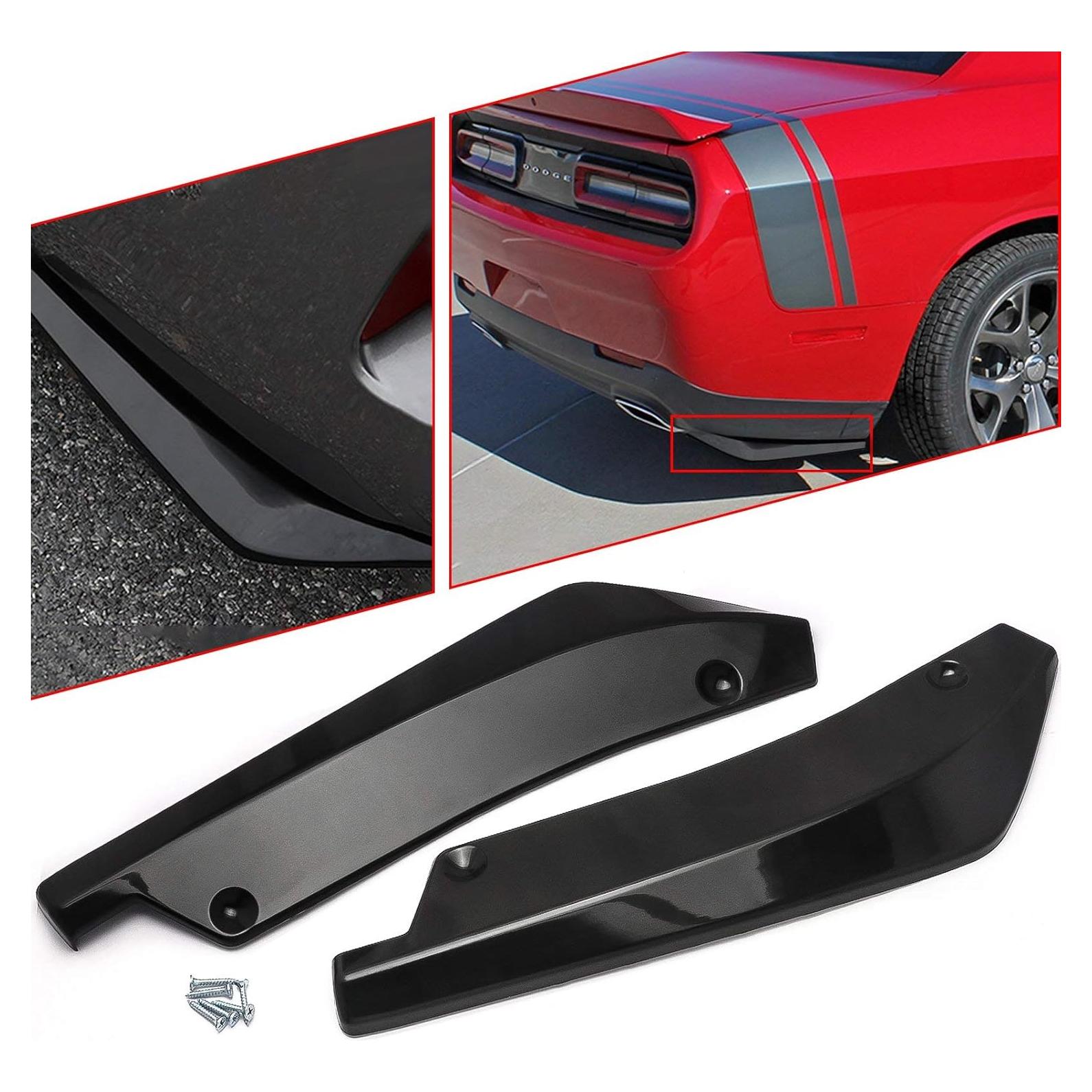 Difusor de Canard para Parachoques Trasero Xotic Tech Negro