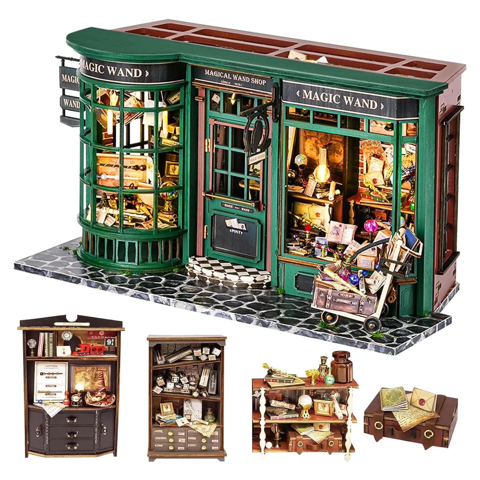 Kit Casa de Muñecas Miniatura DIY Spilay 1:24 con LED