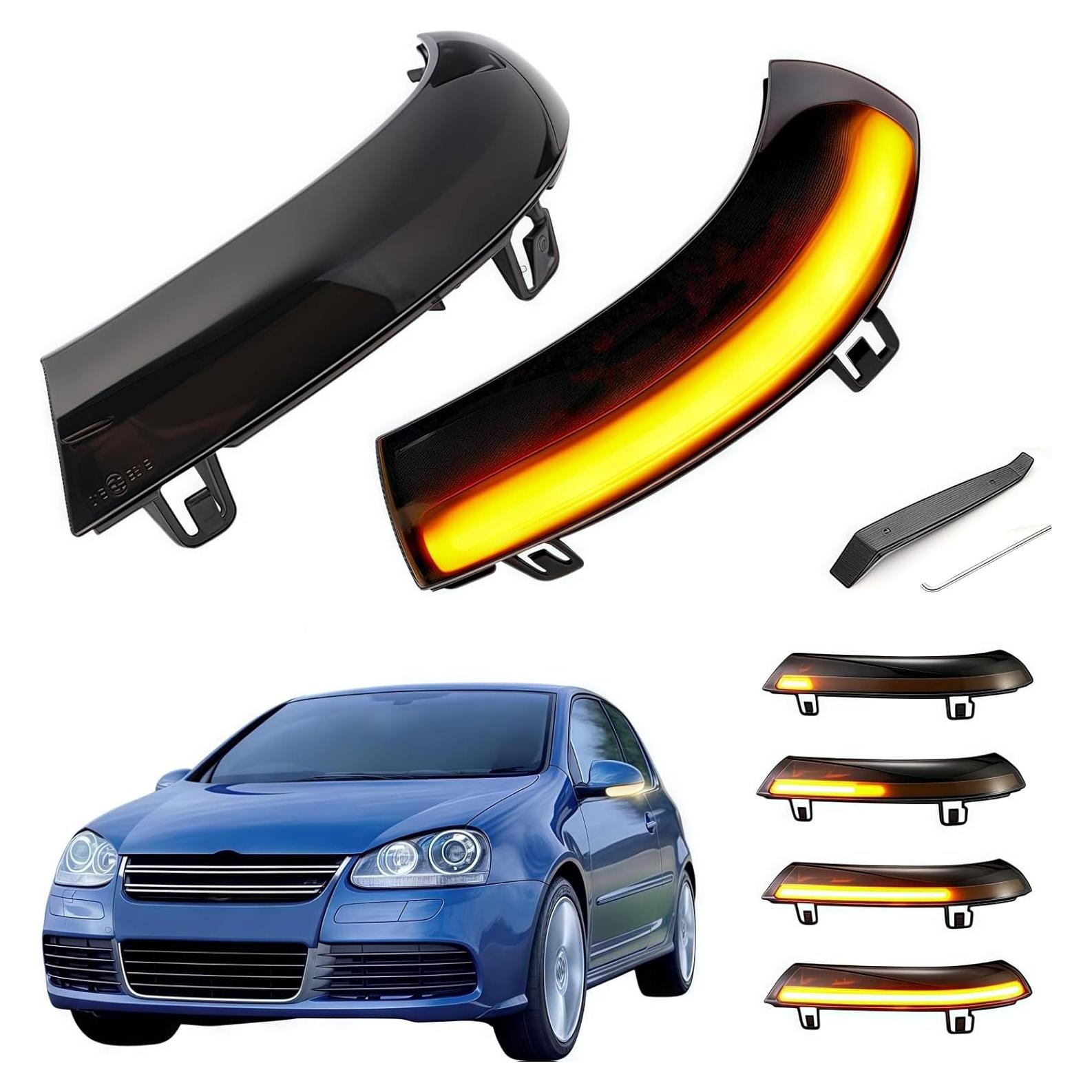 Luces de señal de giro LED HAHLOMEI para VW Golf 5 Jetta MK5