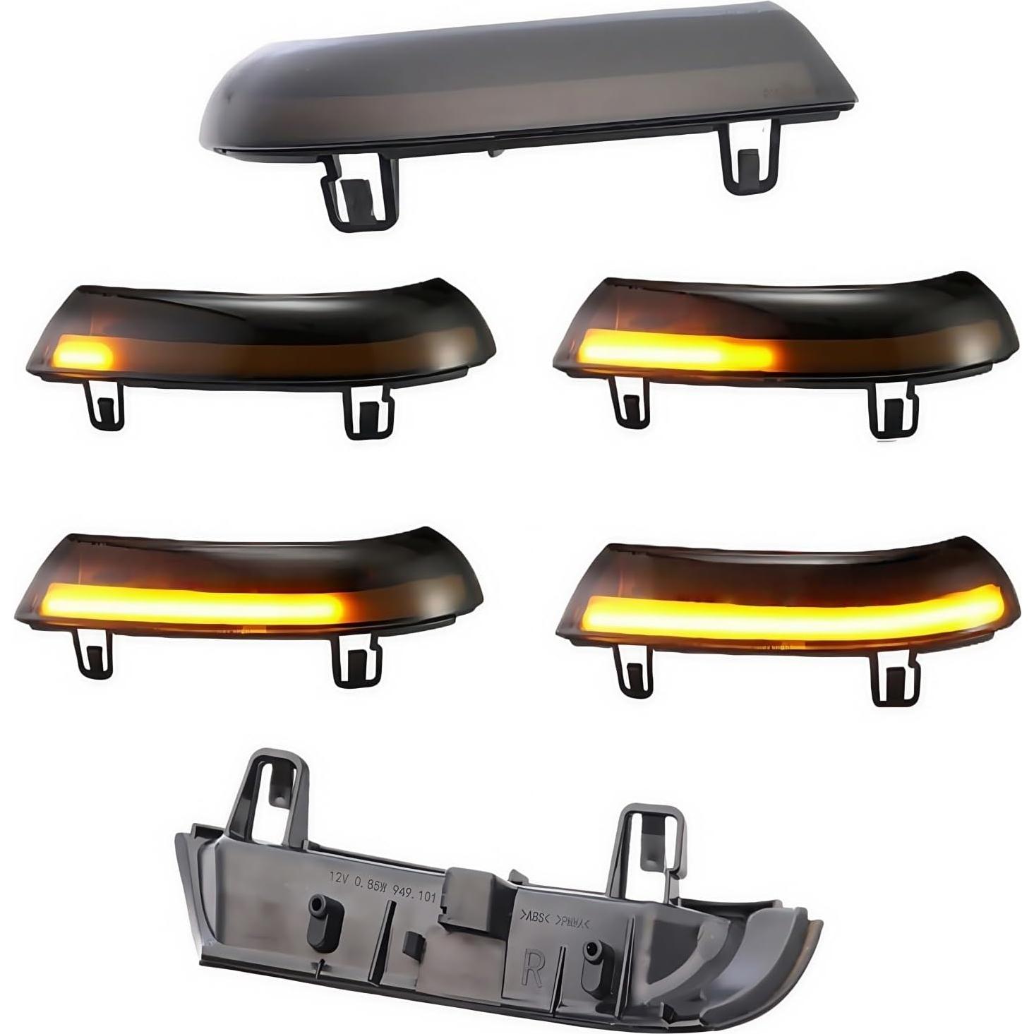 Luces de señal de giro LED HAHLOMEI para VW Golf 5 Jetta MK5