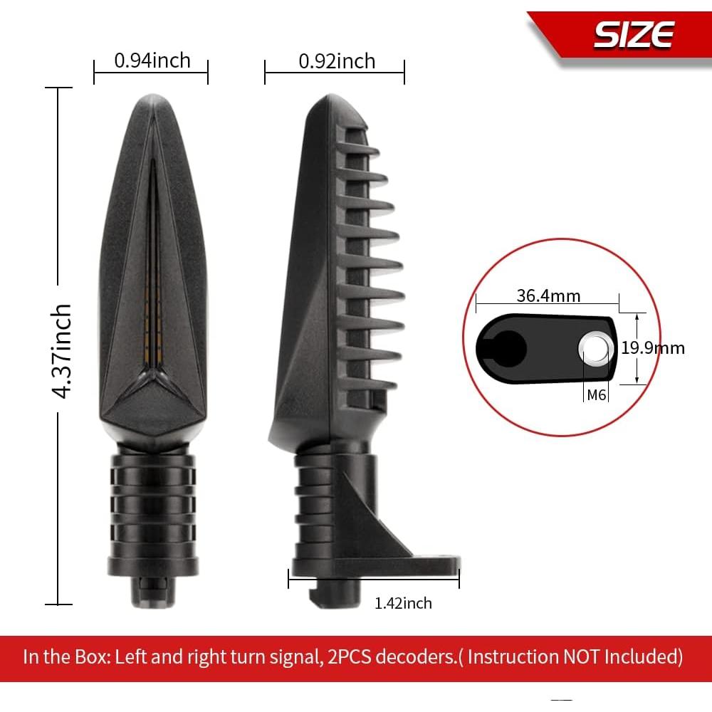 Luces de Giro LED HAZAWA para BMW R1200GS F650GS F700GS